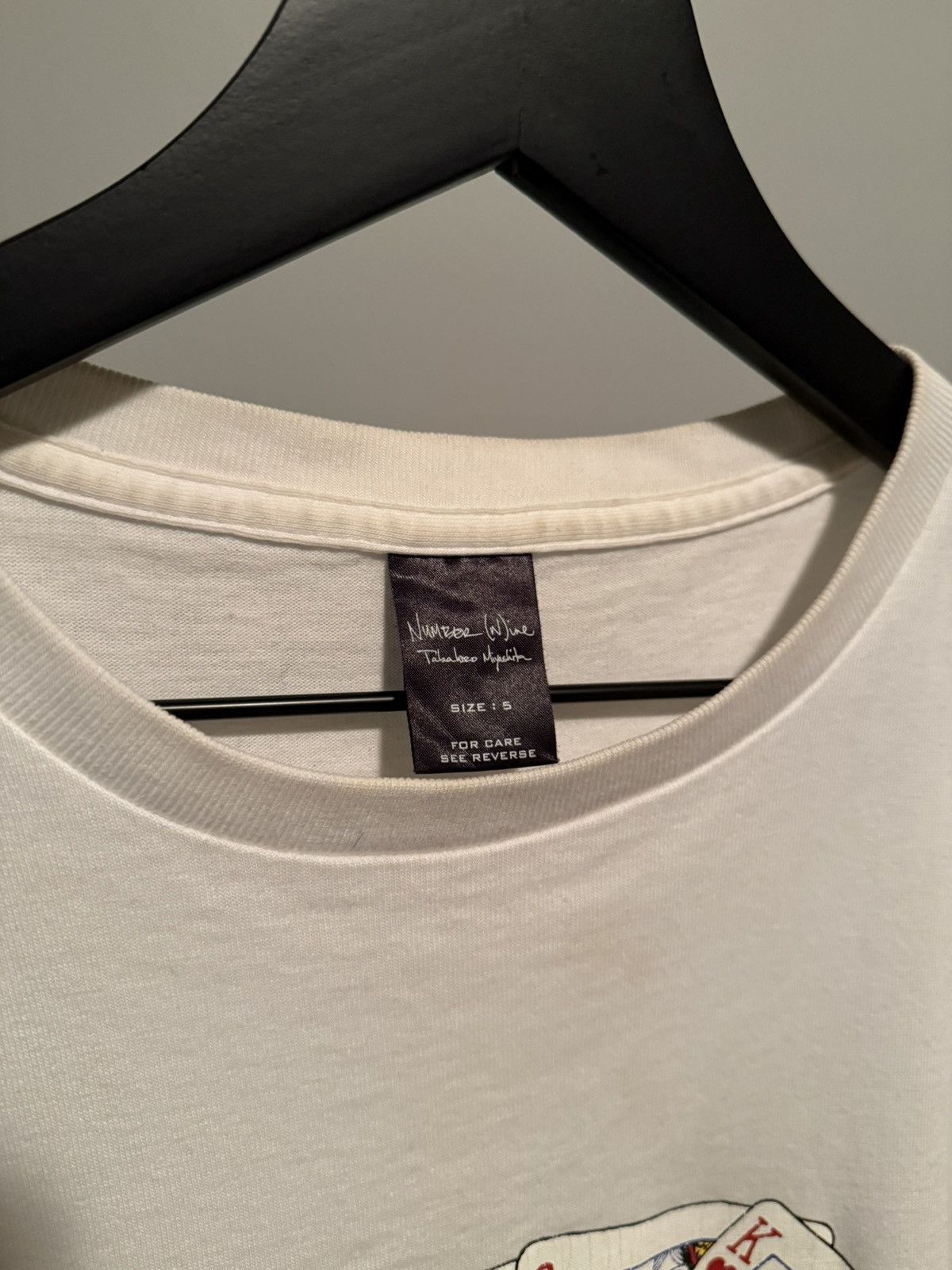 Number (N)ine Number (N)ine SS03 “Playing Cards” Tee Size US XXL / EU 58 / 5 - 4 Thumbnail