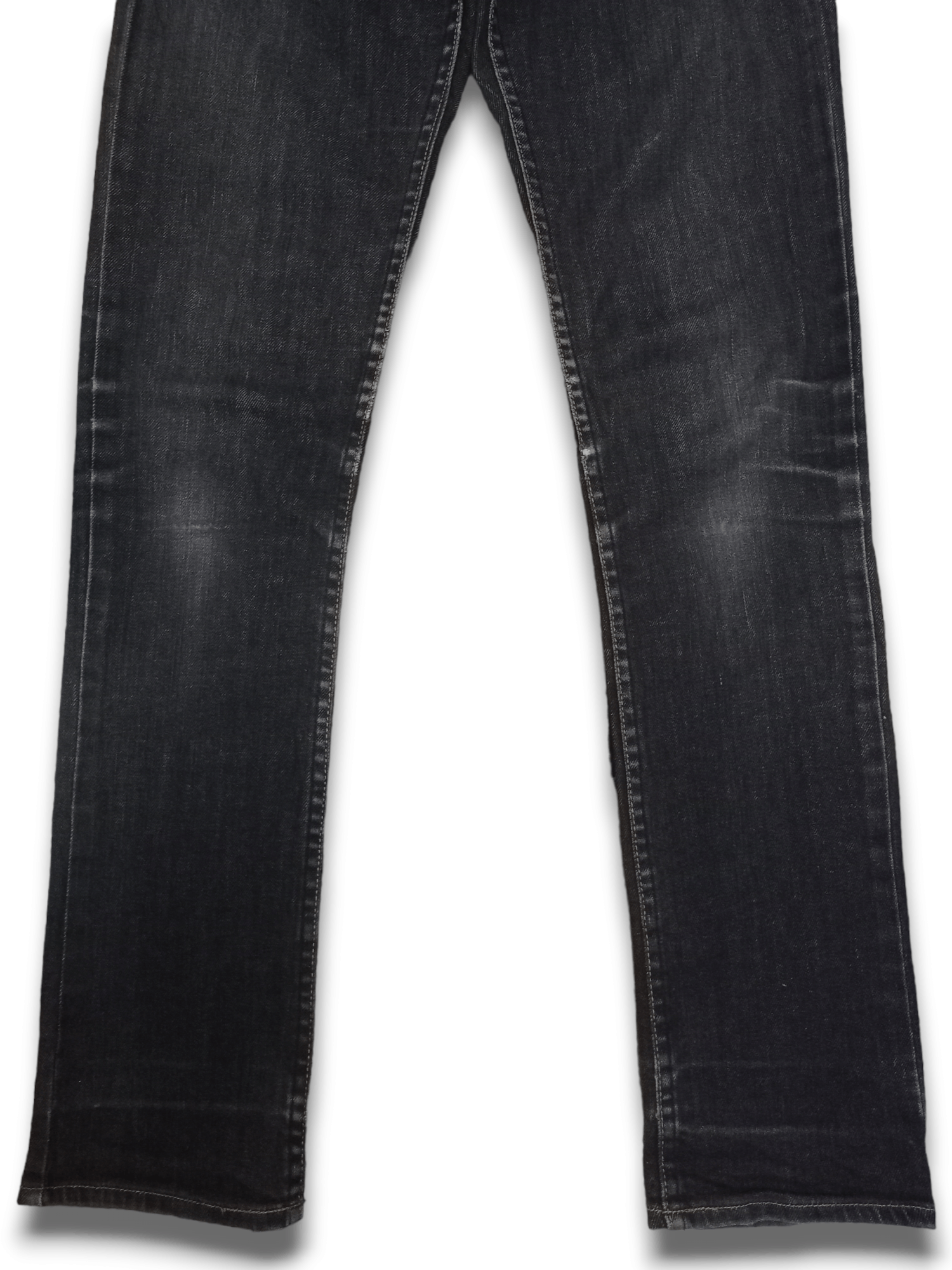 Hysteric Glamour Vintage Japanese Hysterics Black Washed Tapered Jeans Size US 28 / EU 44 - 10 Thumbnail