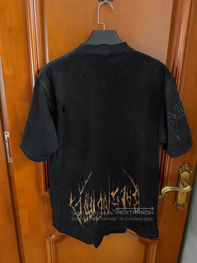 Balenciaga Balenciaga Inverted Iron Tower Short Sleeve T-Shirt Size US M / EU 48-50 / 2 - 2 Thumbnail