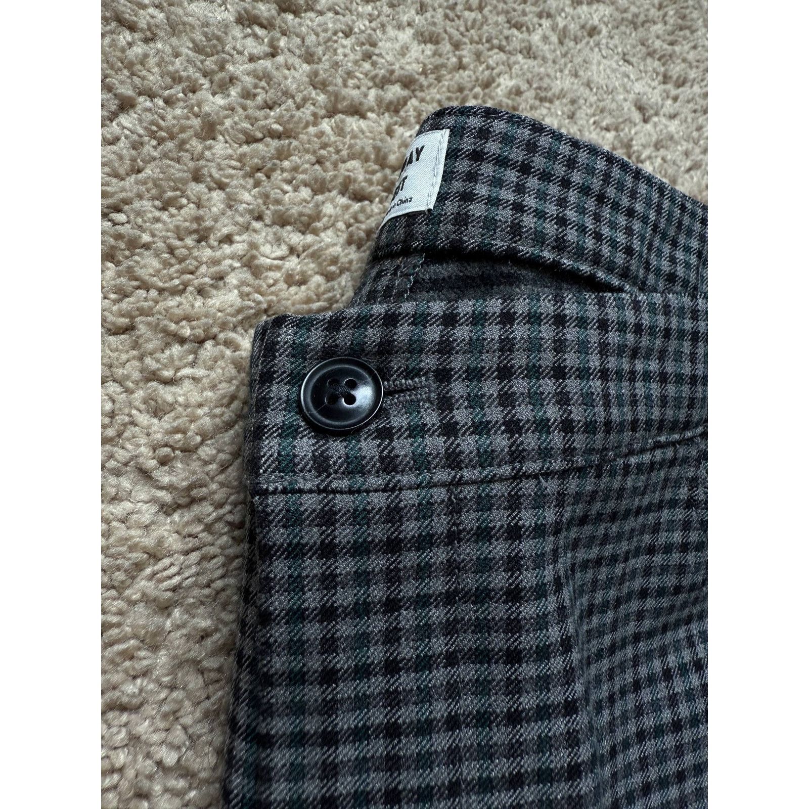 Aritzia Sunday Best Aritzia Gingham Straight Ankle Pants Womens 10 Size 32" / US 10 / IT 46 - 5 Thumbnail