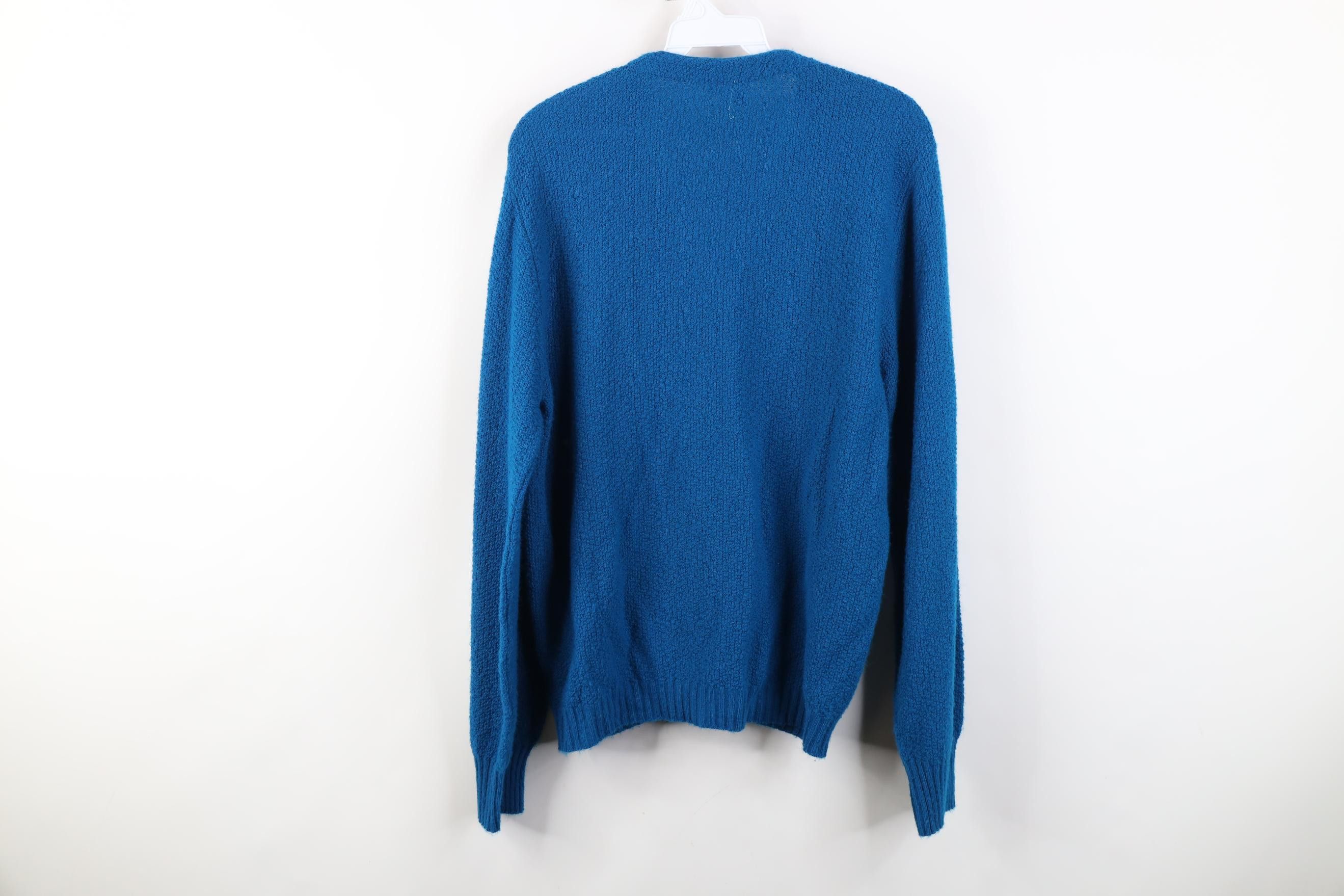 Vintage Vintage 60s Streetwear Knit Kurt Cobain Cardigan Sweater Size US M / EU 48-50 / 2 - 10 Thumbnail