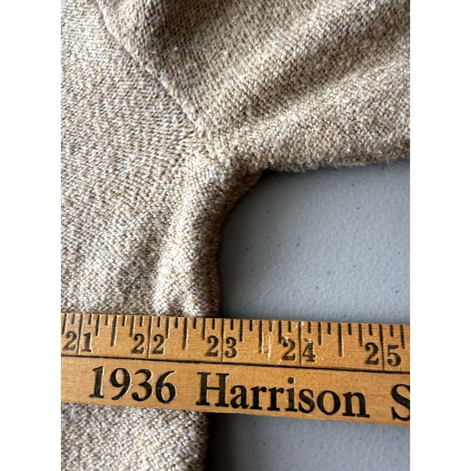 Abercrombie & Fitch VINTAGE Abercrombie & Fitch Pullover Sweater Men’s L Hood Beige 90s Y2K Preppy Size US L / EU 52-54 / 3 - 6 Thumbnail