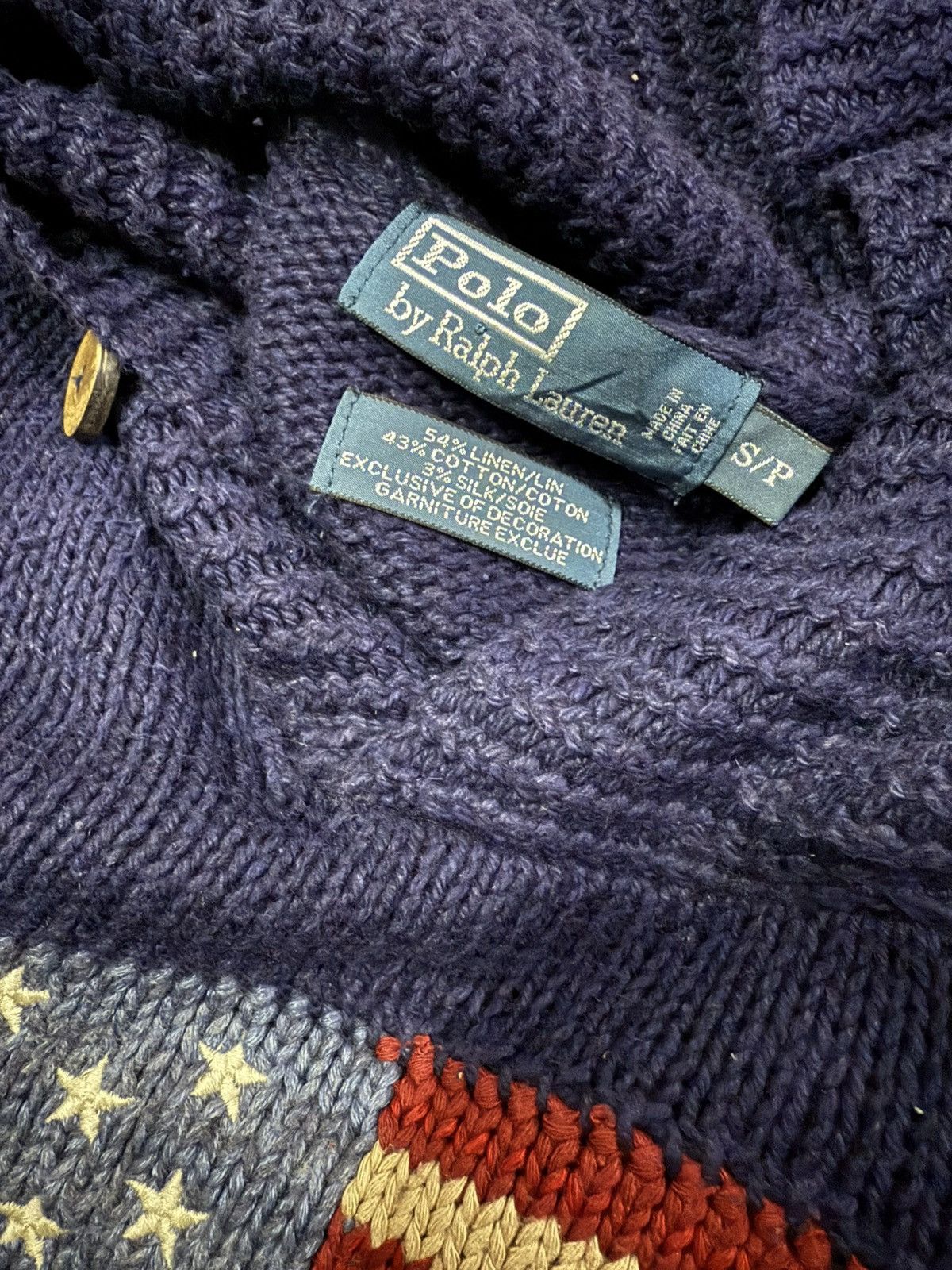 Polo Ralph Lauren Vintage Polo Ralph Lauren American Flag Size US S / EU 44-46 / 1 - 6 Thumbnail