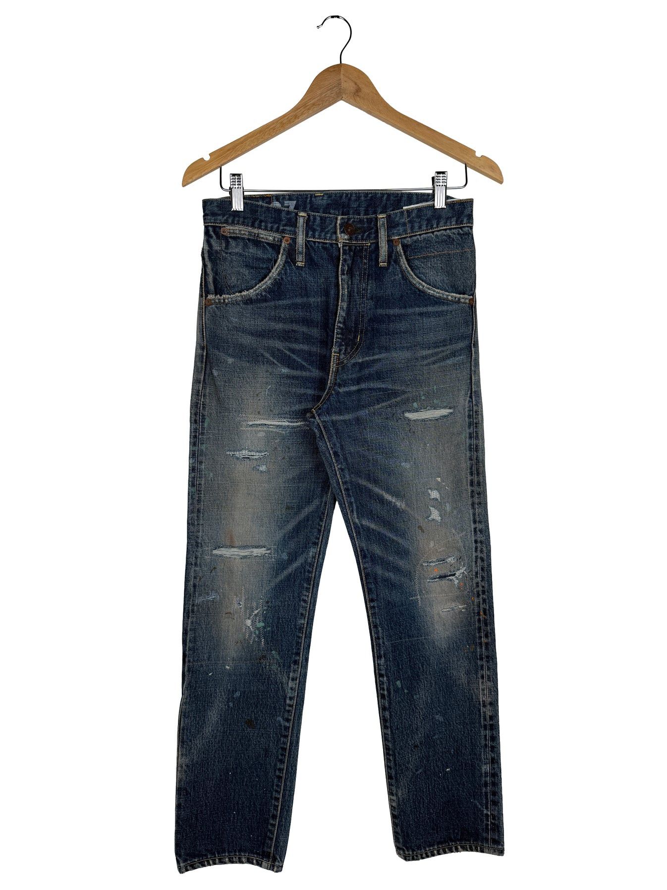 Visvim SS21 Social Sculpture 18 Damaged-27 Size US 30 / EU 46 - 1 Thumbnail