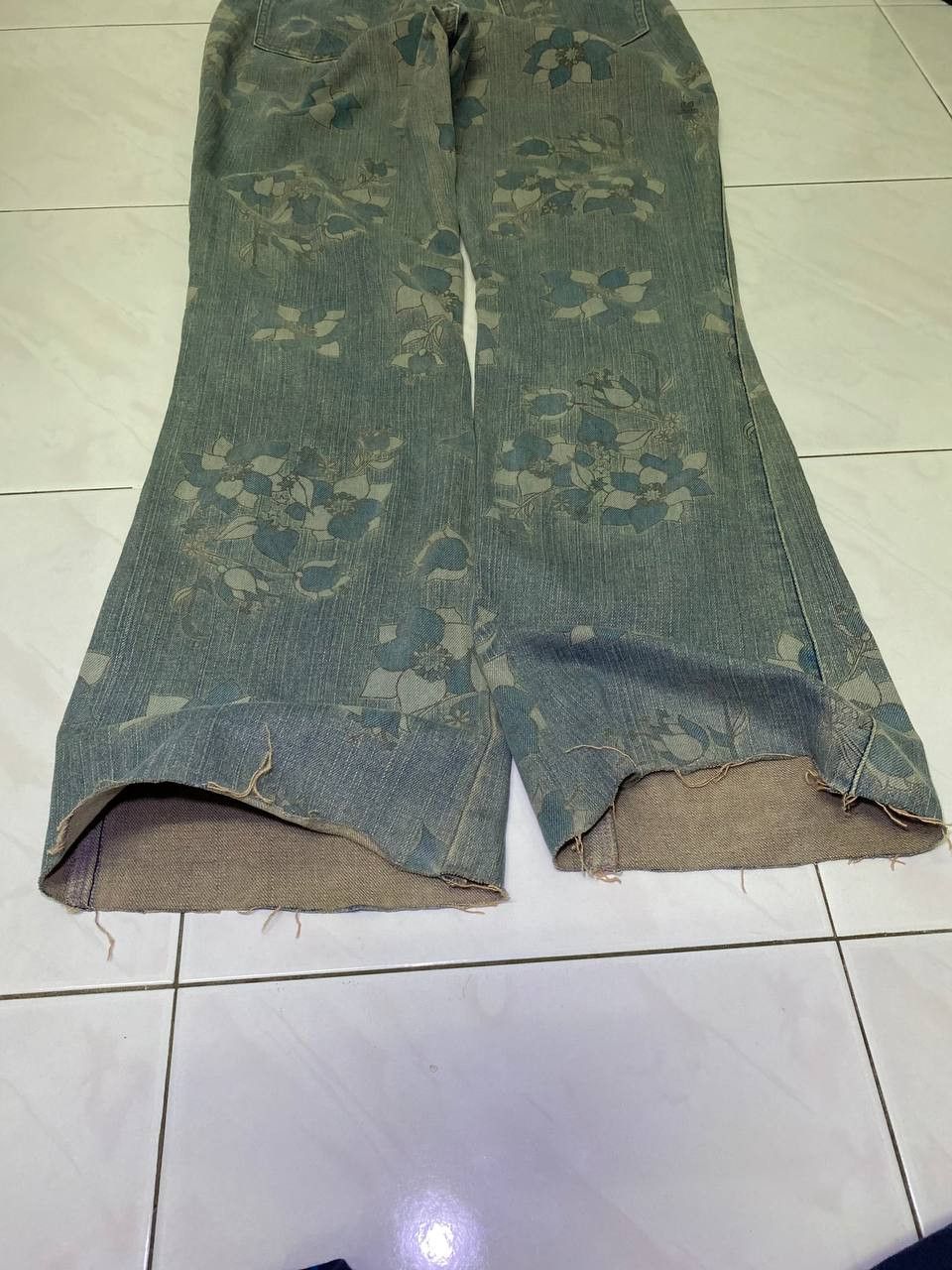 Japanese Brand vintage japanese brands all over prints denim nice design Size US 30 / EU 46 - 8 Thumbnail