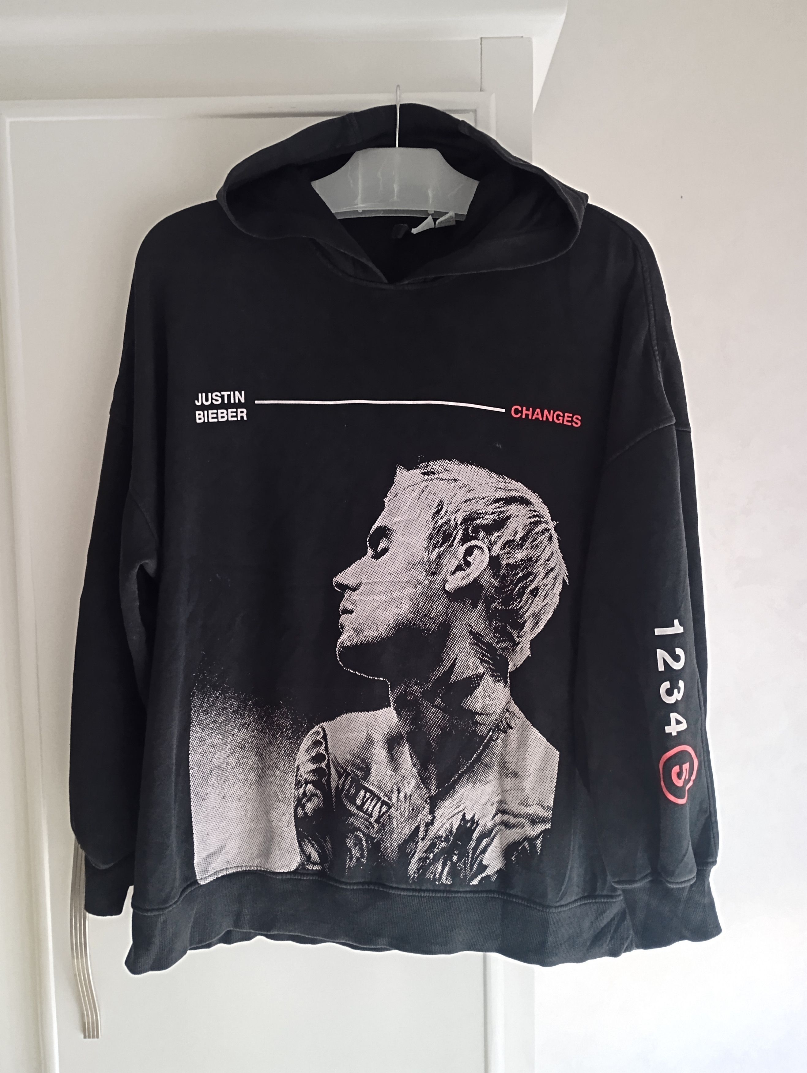 Justin Bieber × Vintage Justin Bieber Changes Baggy Vintage Hoodie Size US XL / EU 56 / 4 - 1 Thumbnail