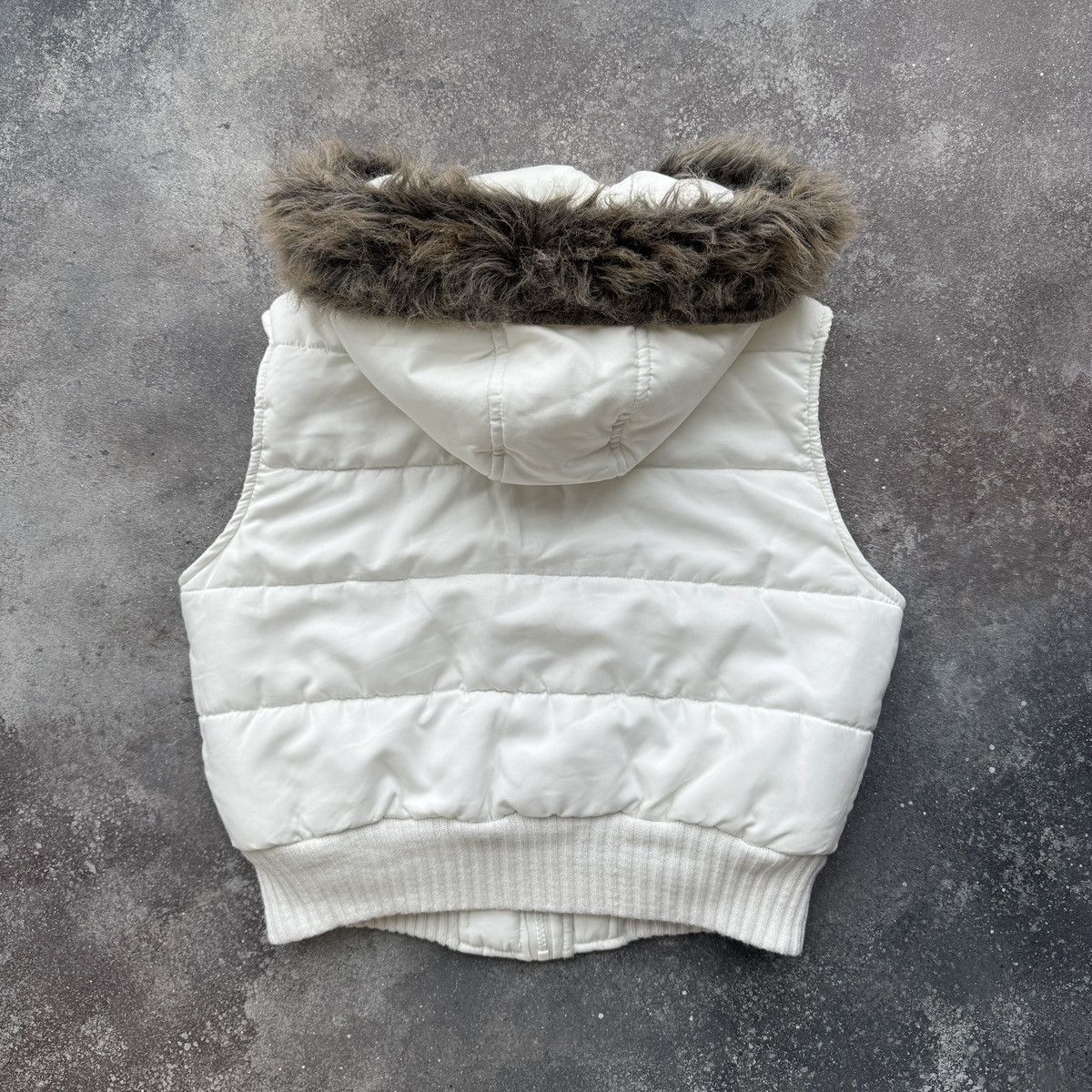 Hysteric Glamour Beauty Angel Y2K Vintage Faux Fur Hooded Vest Jacket Size M / US 6-8 / IT 42-44 - 8 Thumbnail