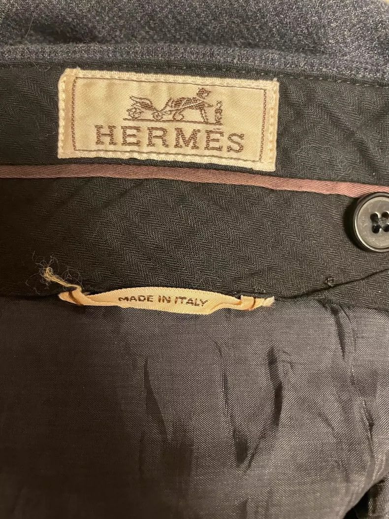 Hermes Hermes Wool Casual Pants for Men-2506 Size US 42 / EU 58 - 3 Thumbnail