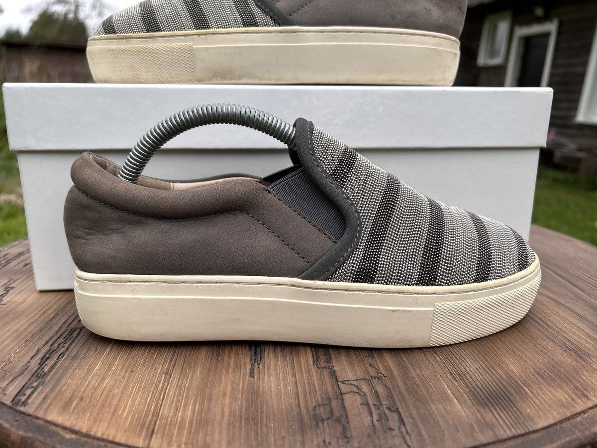 Brunello Cucinelli Brunello Cucinelli Beaded Accent Low Top Sneakers Size US 7 / IT 37 - 2 Thumbnail