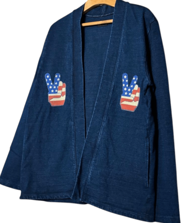 Kapital Kountry IDG High-density jersey fabric KAKASHI Cardigan Size US M / EU 48-50 / 2 - 3 Thumbnail