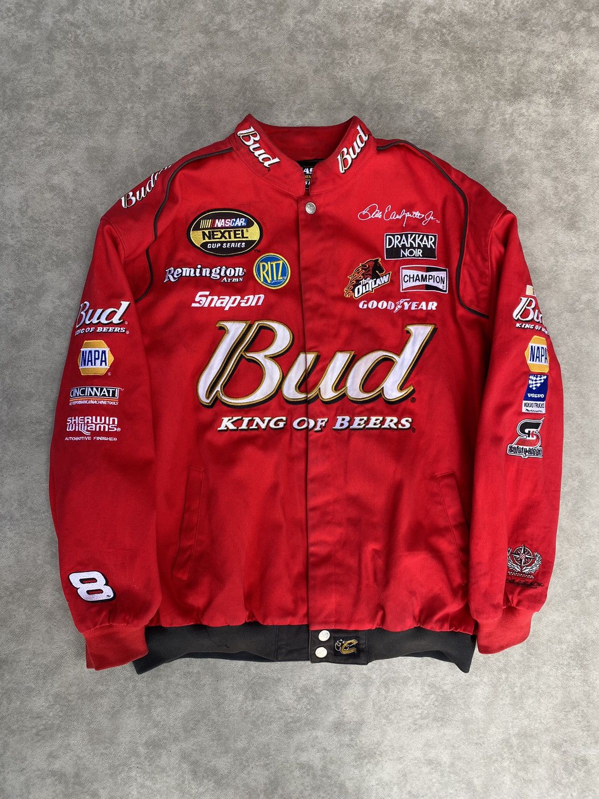 Budweiser × NASCAR × Vintage Budweiser racing jacket | Grailed