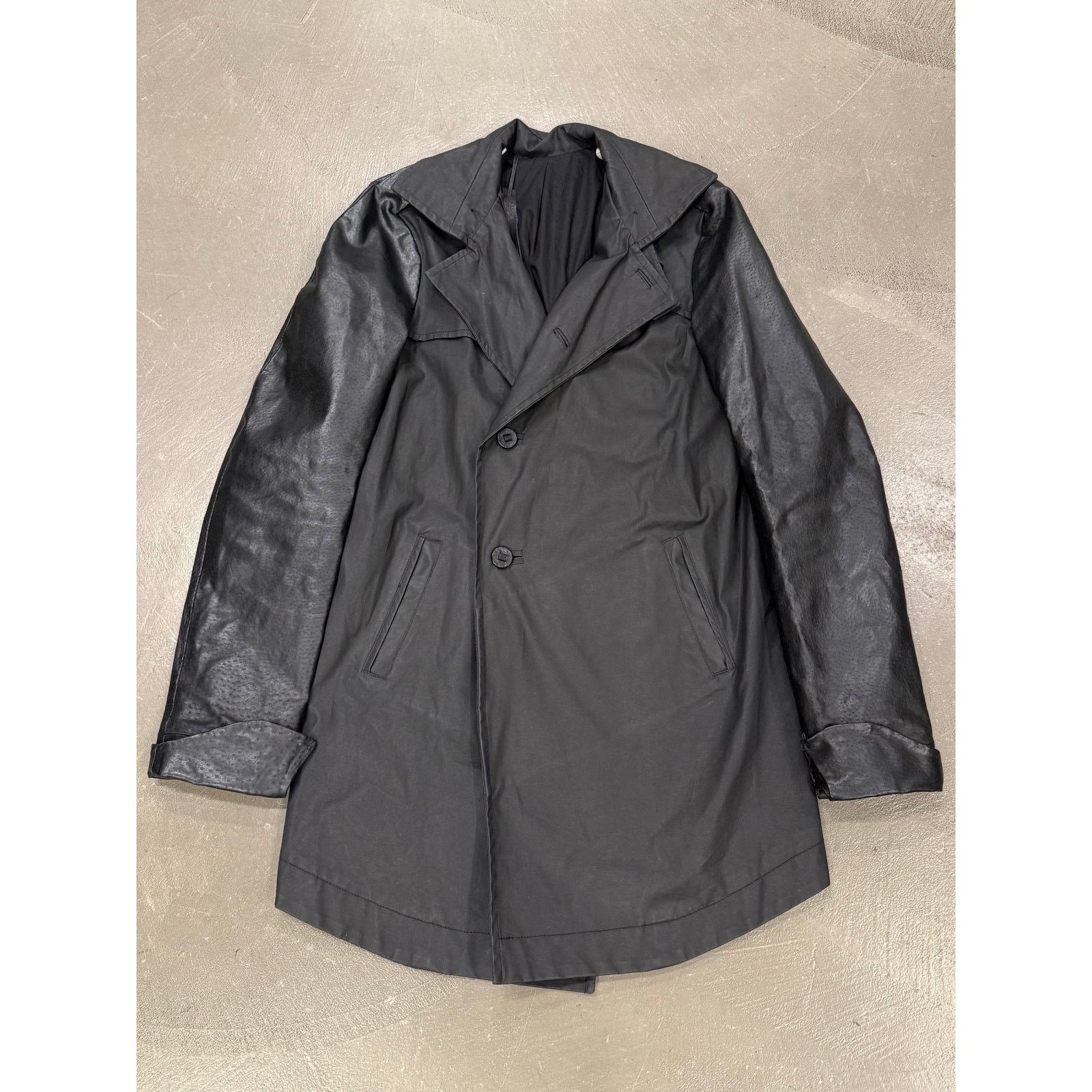 Boris Bidjan Saberi S/S2013 Boris Bidjan Saberi runway hybrid trench coat Size US M / EU 48-50 / 2 - 1 Thumbnail