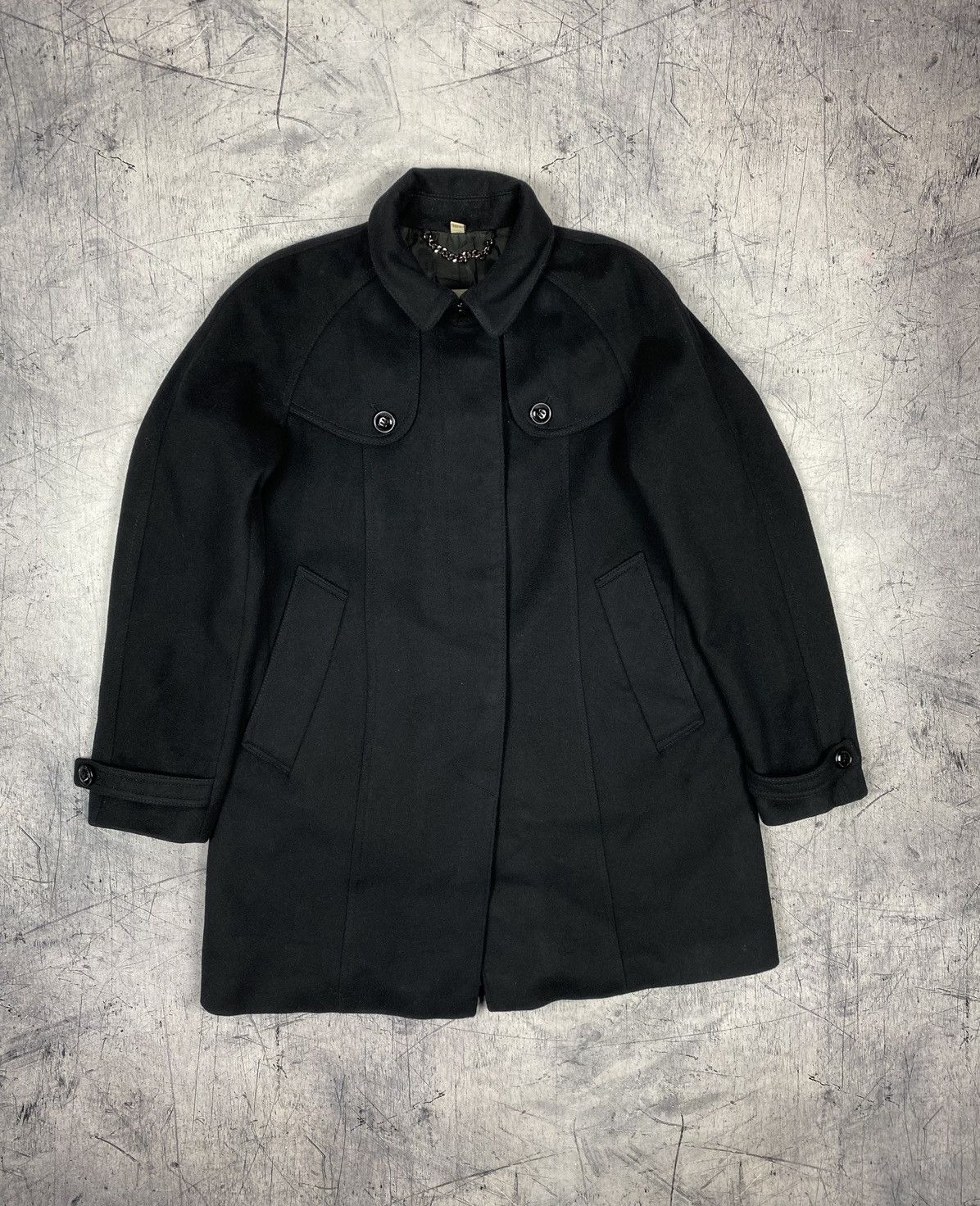 Burberry Vintage Burberry London Cashmere Coat Size M / US 6-8 / IT 42-44 - 3 Thumbnail