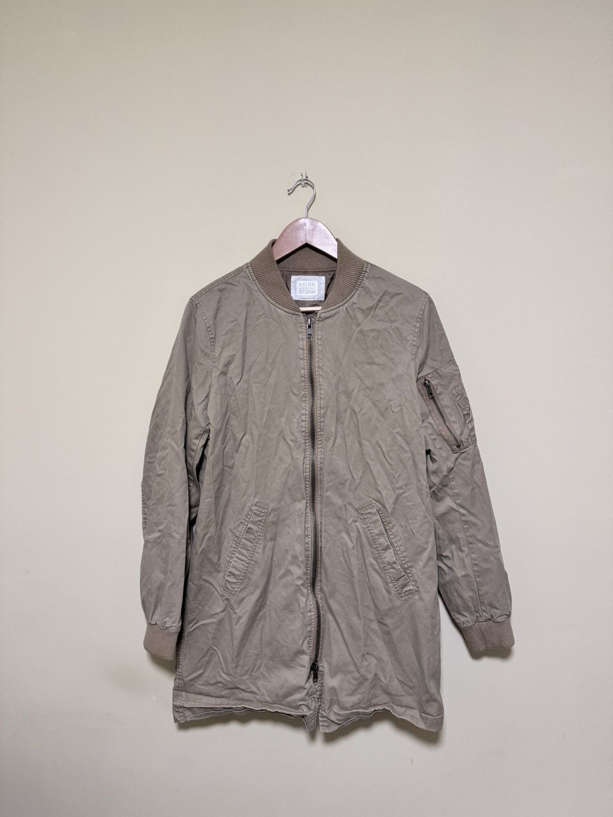 Other × Reign + Storm × Vintage Reign + Storm Oversized Bomber Jacket Size US S / EU 44-46 / 1 - 1 Thumbnail