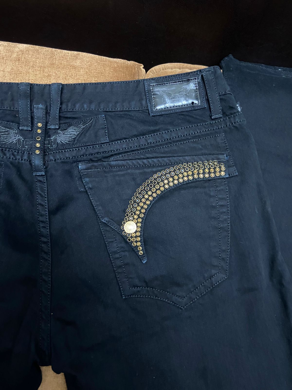 Robins Jeans Authentic Black Robins Jeans Size 42 Size US 42 / EU 58 - 4 Thumbnail