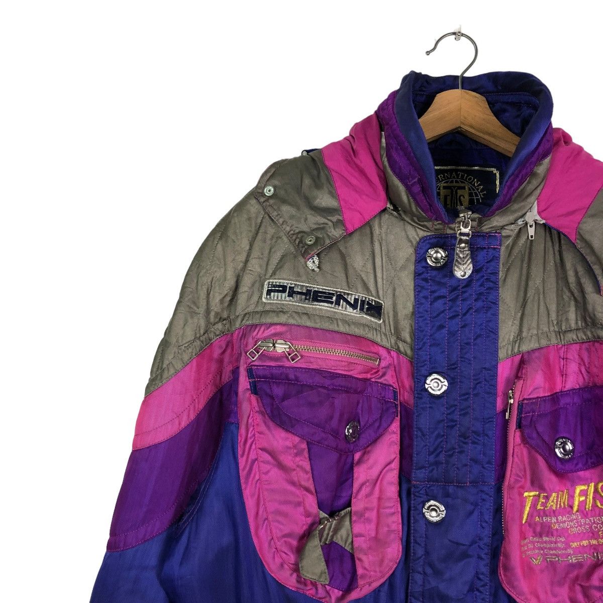 Japanese Brand × Vintage 🔥VINTAGE SKI JACKET WINTER PHENIX MULTI POCKETS CARGO RARE Size US M / EU 48-50 / 2 - 7 Thumbnail