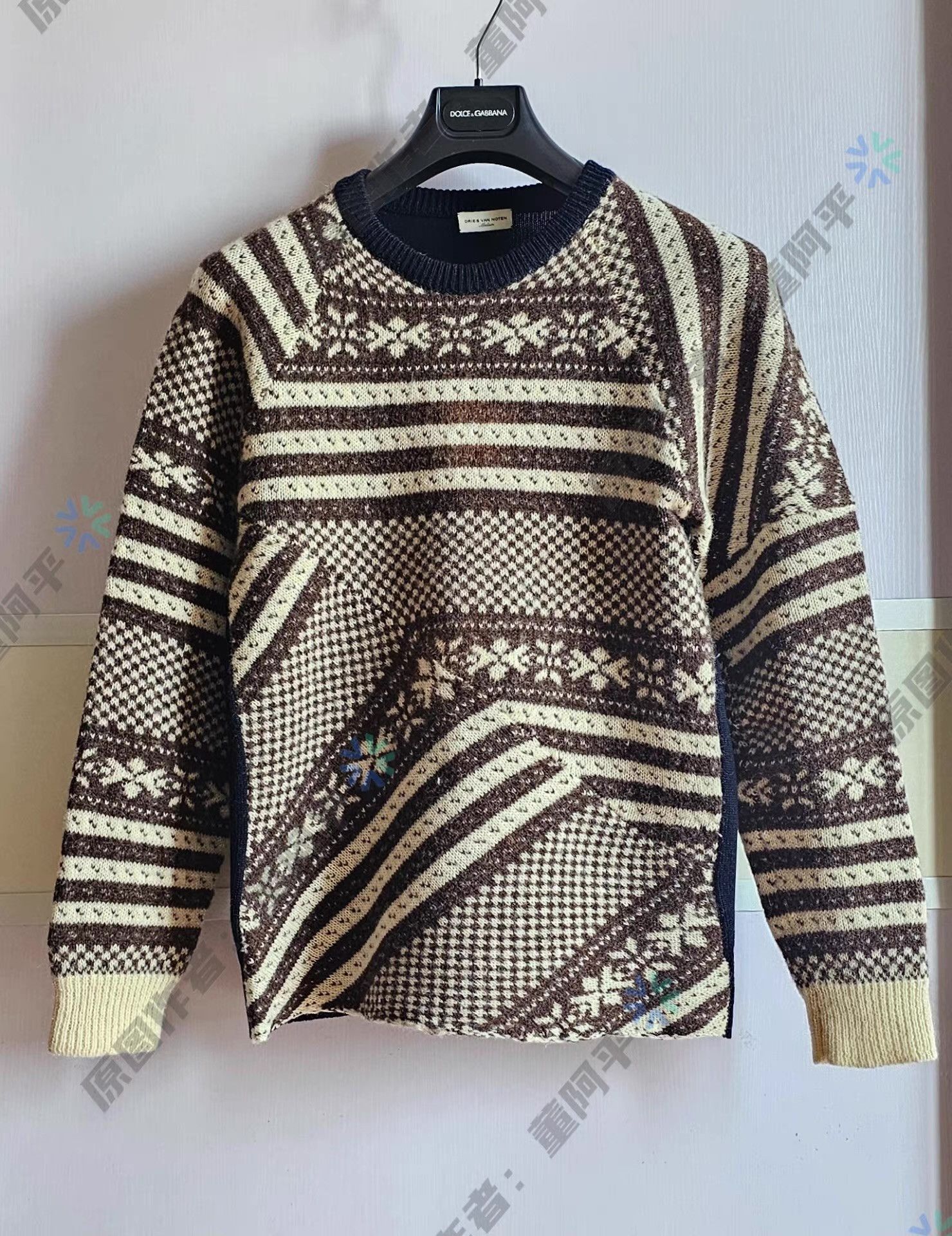 Dries Van Noten Dries Van Noten Wool Knit Sweater, Q4 Size US M / EU 48-50 / 2 - 1 Thumbnail