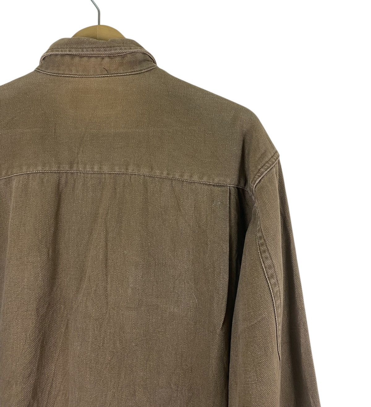 Japanese Brand × Vintage Vintage Japanese Brand Natural Project Duck Canvas LS Shirt Size US M / EU 48-50 / 2 - 12 Thumbnail