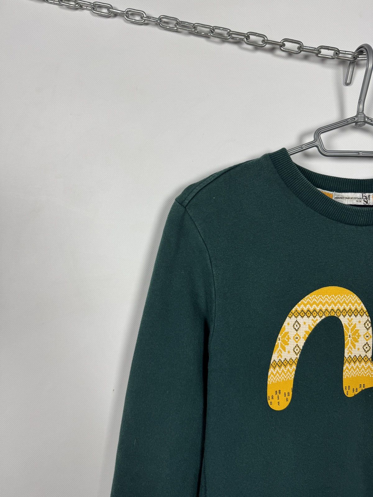 Evisu Vintage Evisu Crewneck Sweatshirt Made in Korea Y2K Size M Size US M / EU 48-50 / 2 - 3 Thumbnail