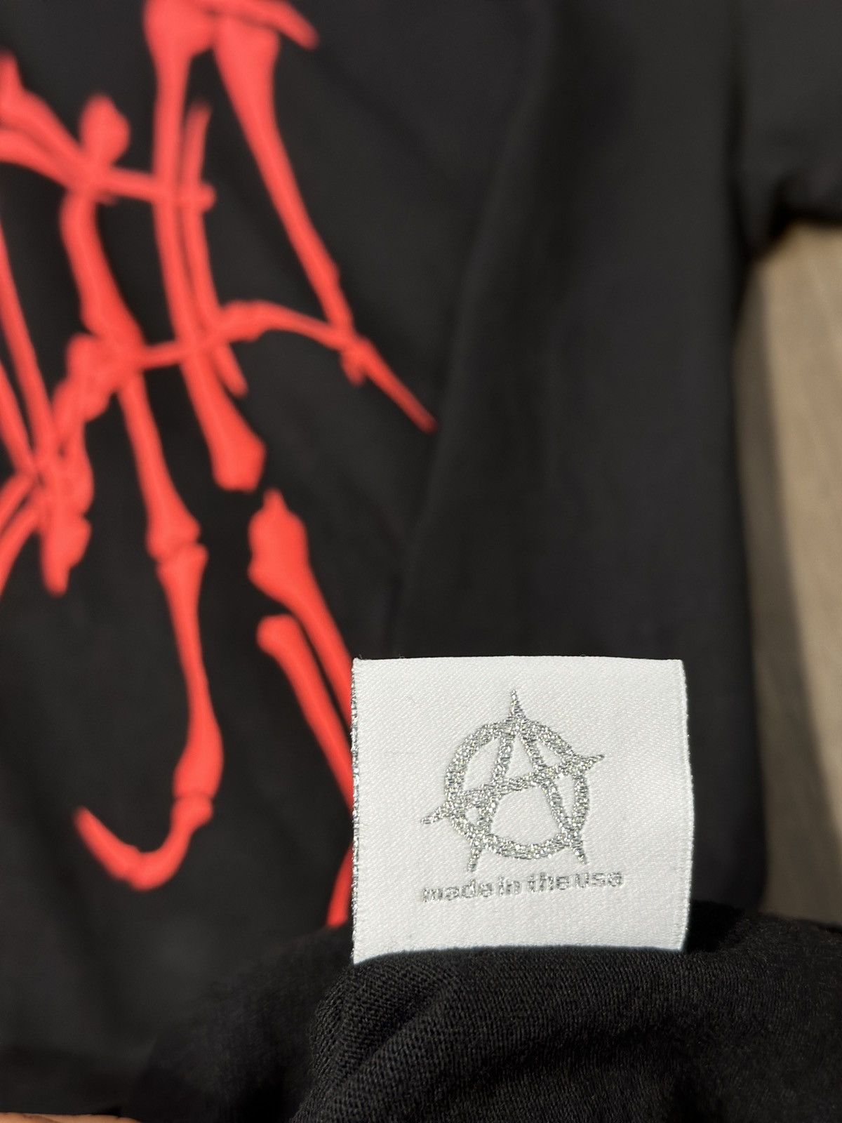 Revenge REVENGE RED BONES TEE BLACK Size US XL / EU 56 / 4 - 3 Thumbnail