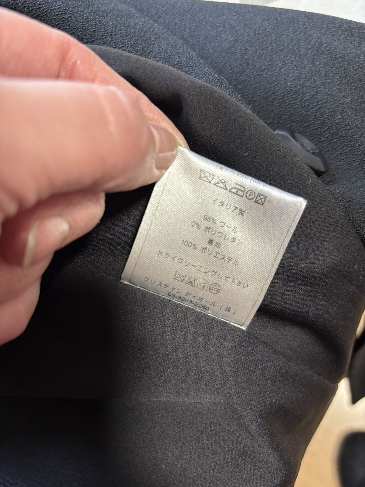 Dior CHRISTIAN DIOR Suit Bar jacket and pants Size S / US 4 / IT 40 - 15 Thumbnail