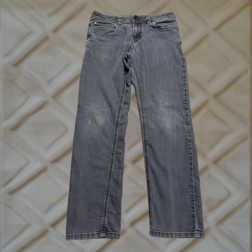 Prana prAna Bridger Slim Fit Denim Jeans Mens 30x30 Gray Organic Cotton Casual Stretch Size US 30 / EU 46 - 1 Thumbnail