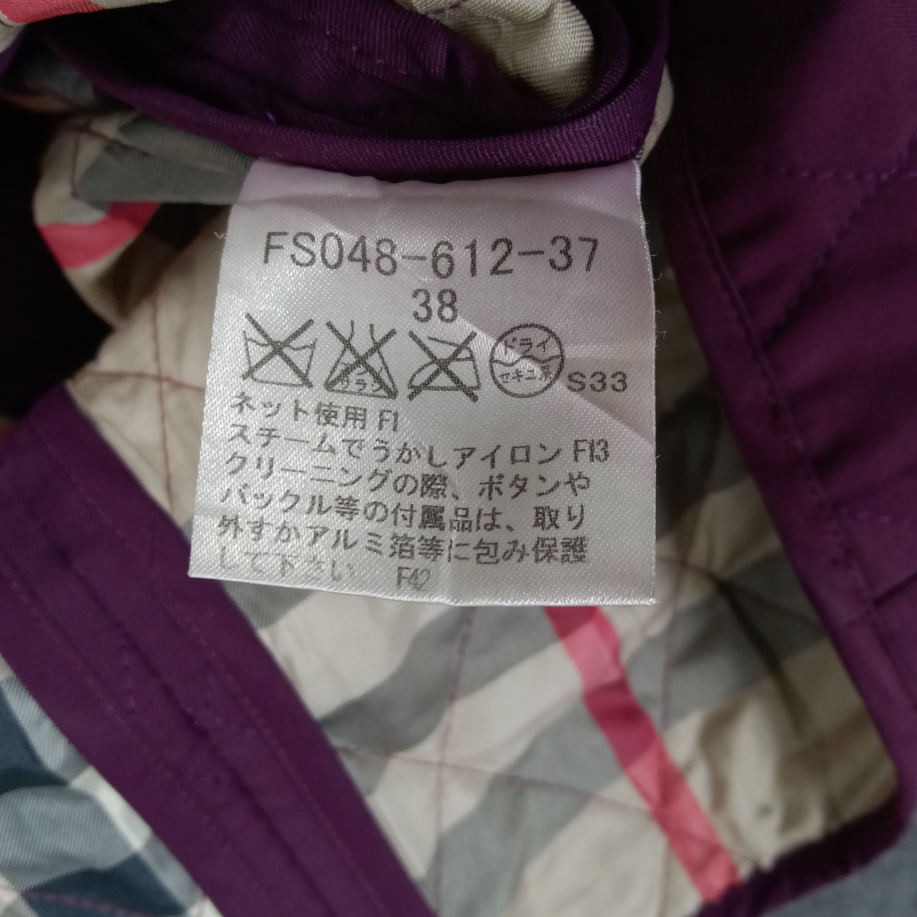 Burberry × Vintage Burberry London Luxury Brand Quilted Jacket Size XS / US 0-2 / IT 36-38 - 11 Thumbnail