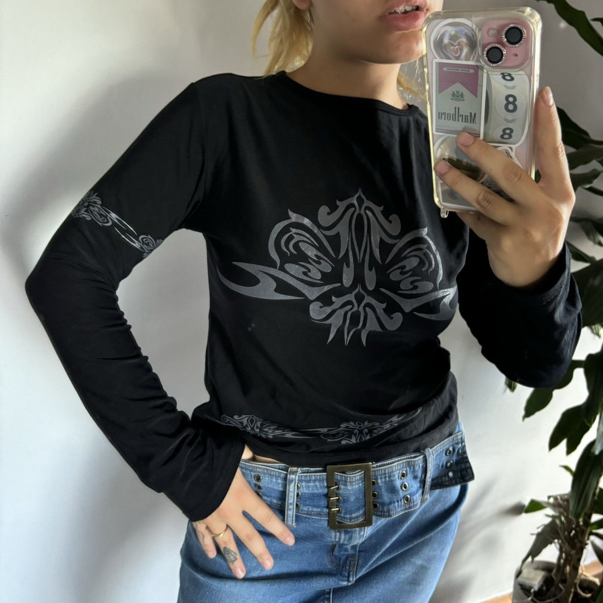 C&A × Vintage VINTAGE TRIBLE LONG-SLEEVE Size L / US 10 / IT 46 - 1 Thumbnail
