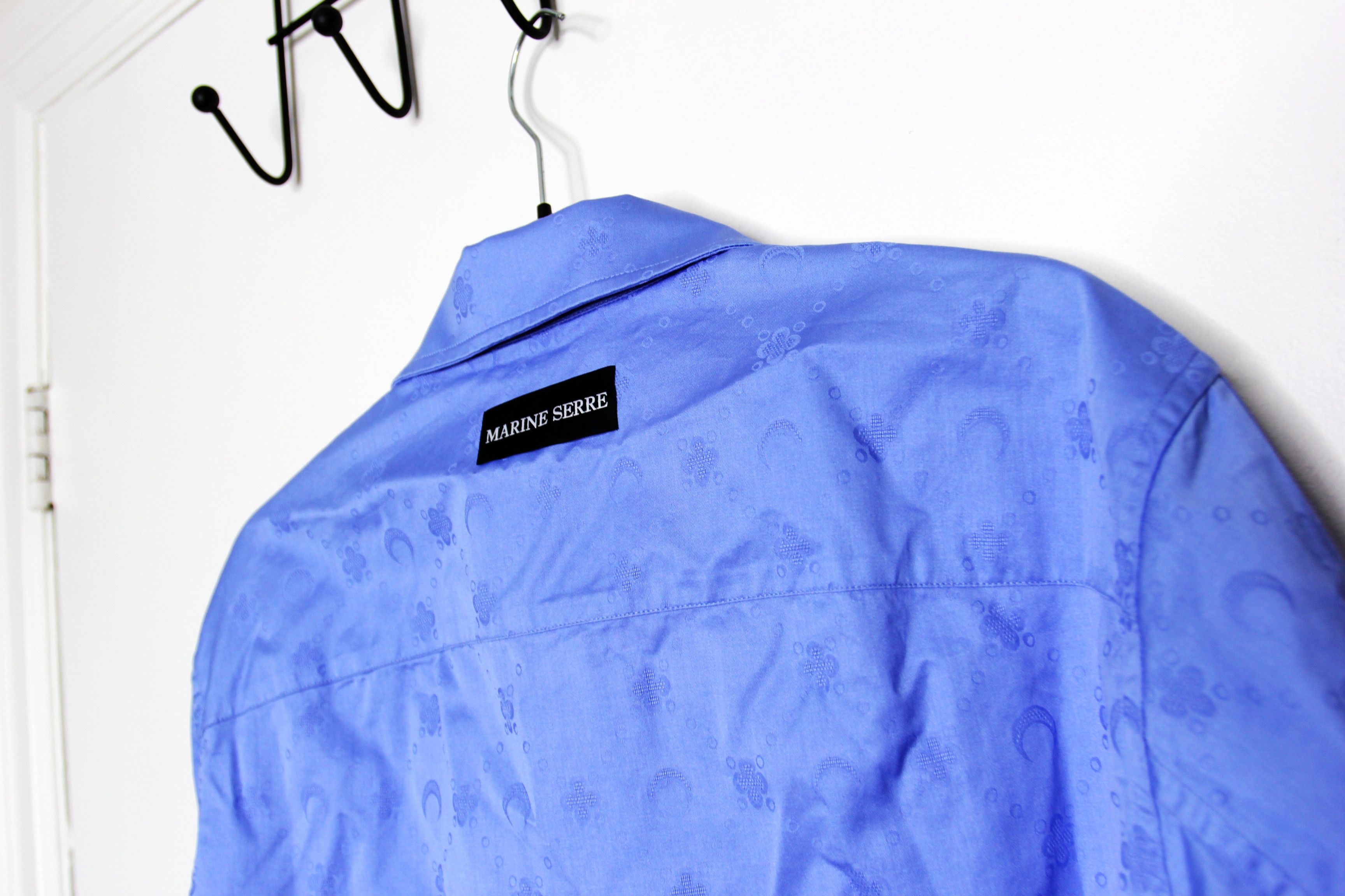 Marine Serre BNWT AW25 MARINE SERRE MOONOGRAM JACQUARD SHIRT 50 Size US M / EU 48-50 / 2 - 6 Thumbnail