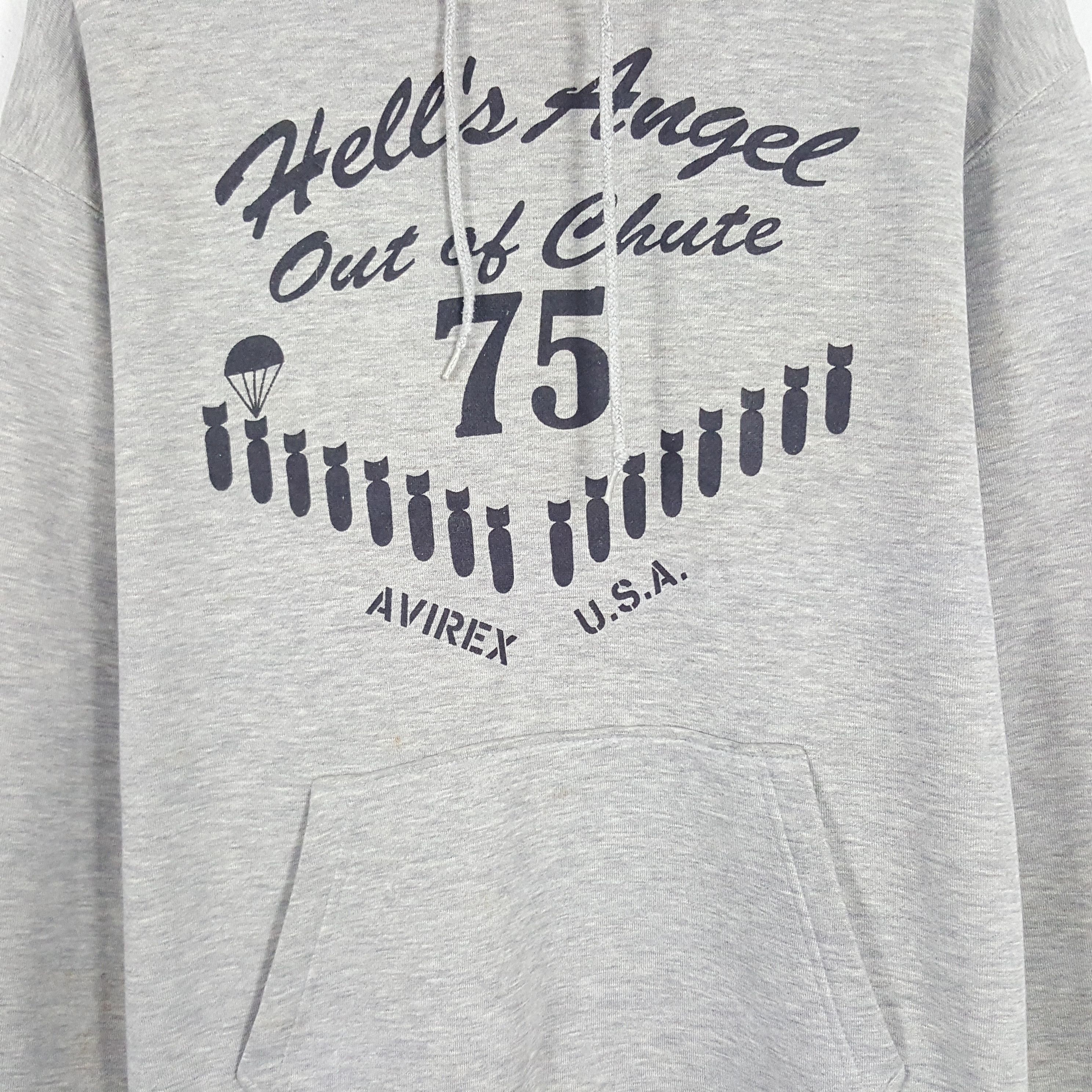 Avirex × Vintage Vintage Avirex USA Sweatshirt Hoodies Size US L / EU 52-54 / 3 - 2 Thumbnail