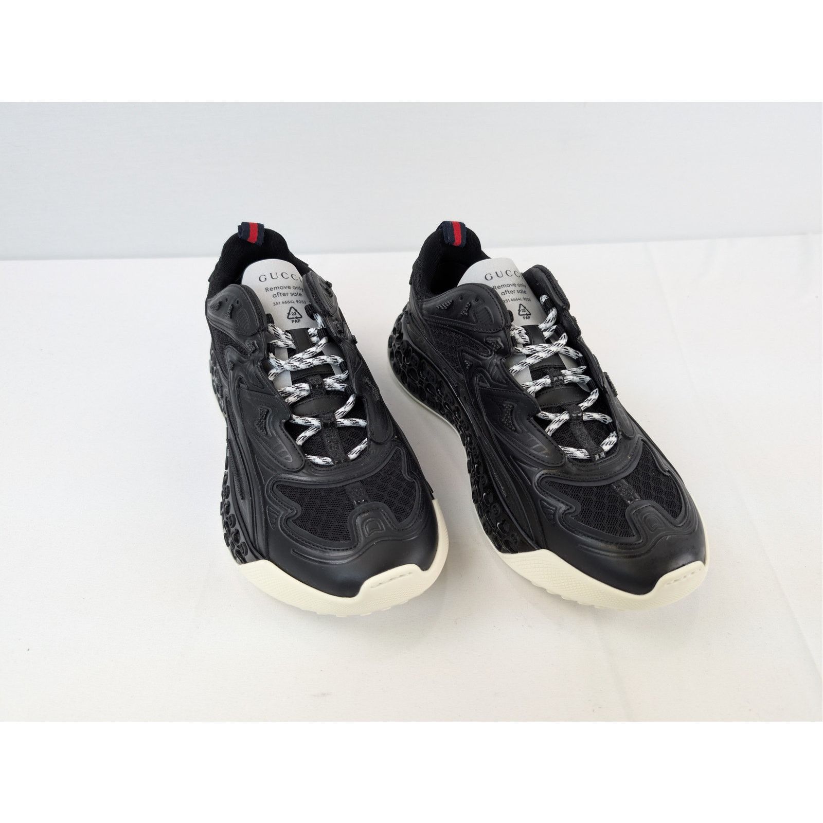Gucci o1rshd1 Cub3d Trainer Sneakers in black Demetra and mesh Size US 8.5 / EU 41-42 - 6 Thumbnail