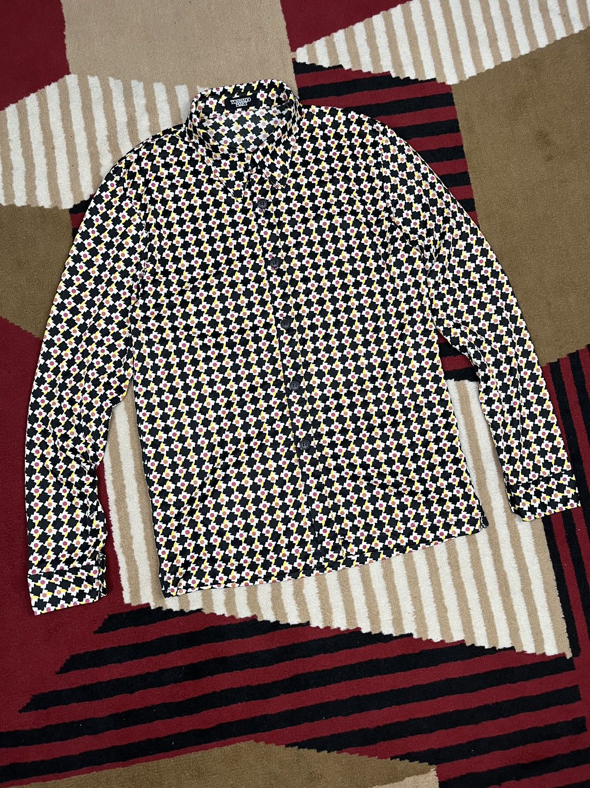 Hysteric Glamour × Japanese Brand × Tornado Mart TORNADO MART BUTTON SLEEVE Size US M / EU 48-50 / 2 - 2 Thumbnail