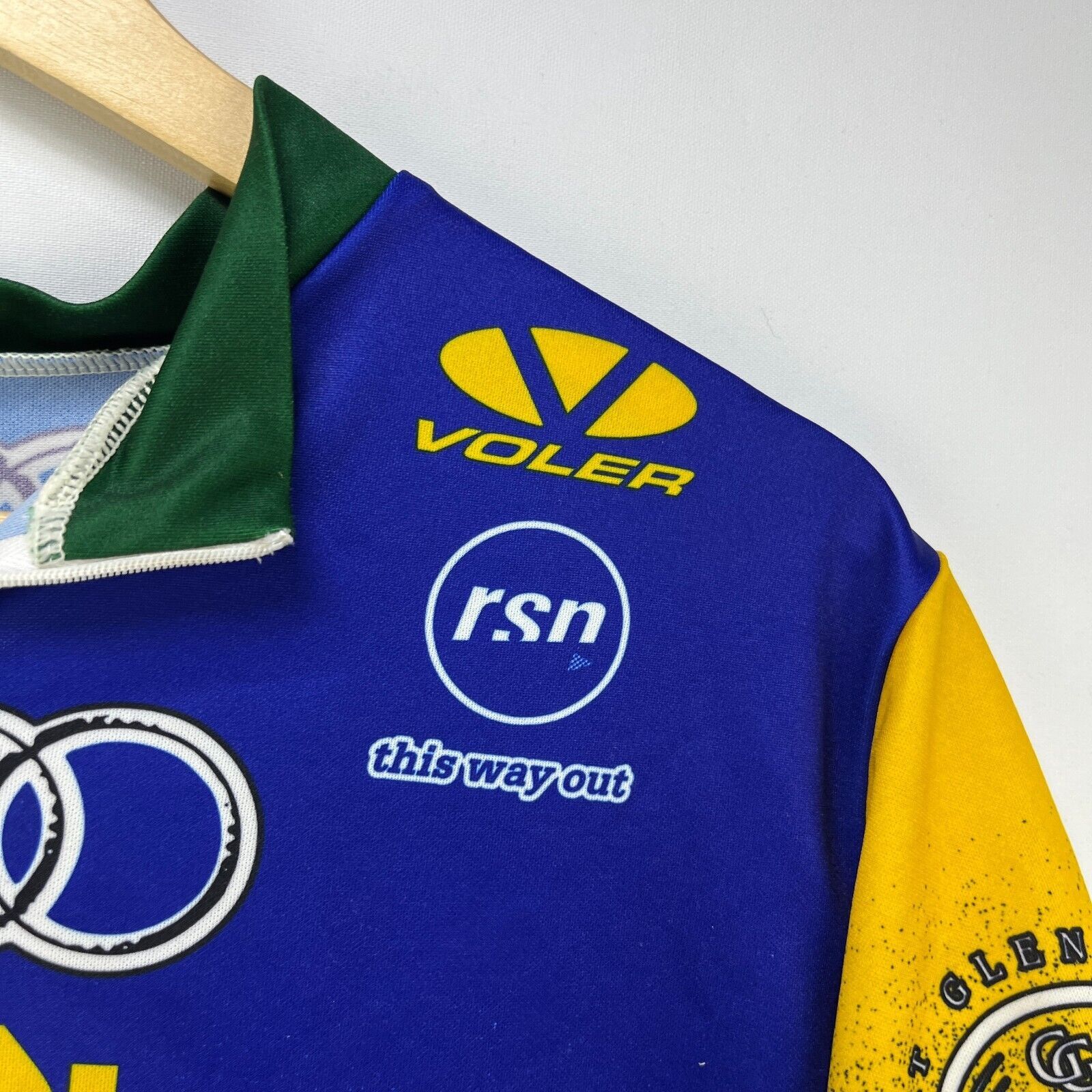 Vintage Vintage Voler Audi Cycling Large Jersey XL Rare Great Glen Size US XL / EU 56 / 4 - 10 Thumbnail