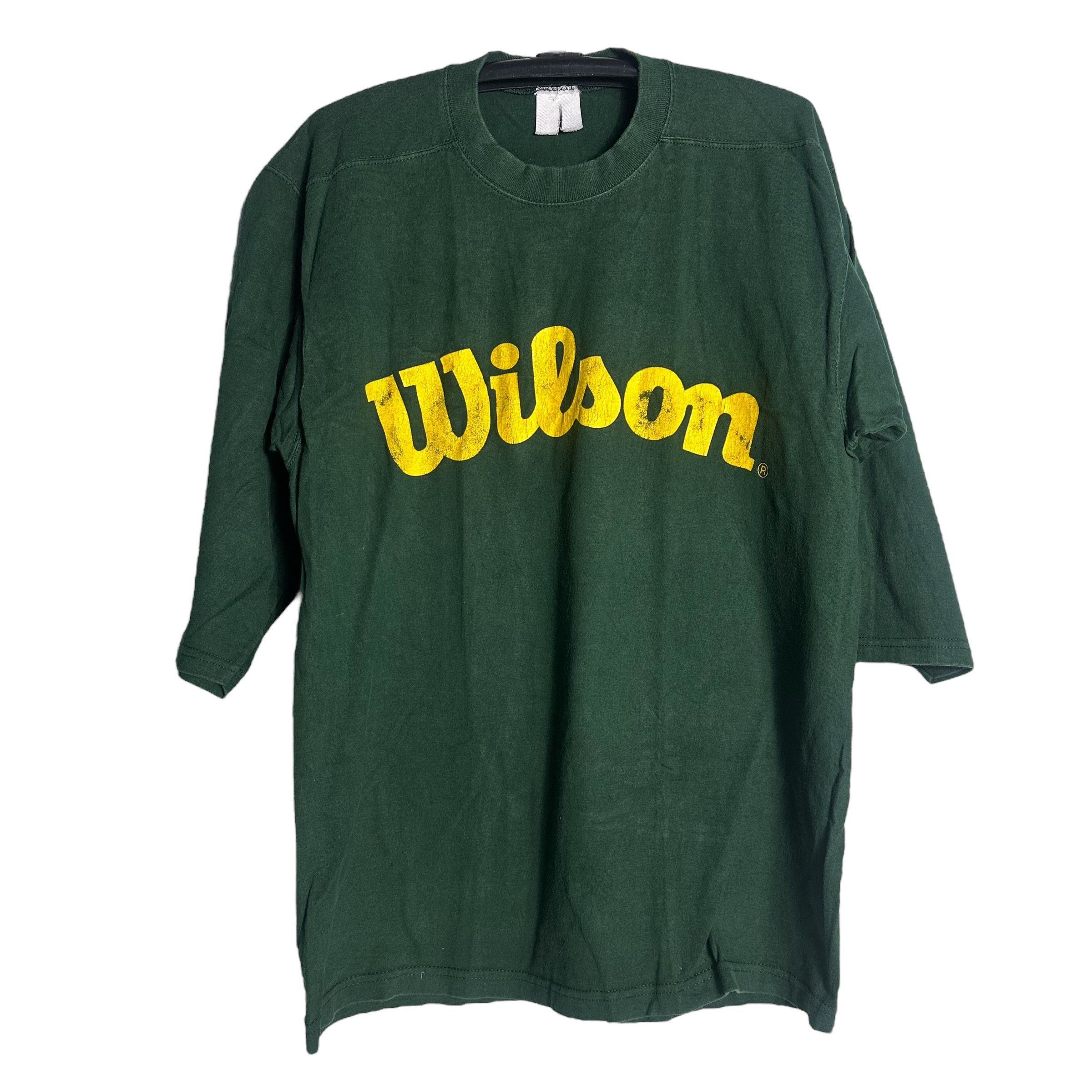 Vintage × Wilson 🔥RARE🔥Vintage Wilson Sportwear 3q T-shirt Size US L / EU 52-54 / 3 - 1 Thumbnail