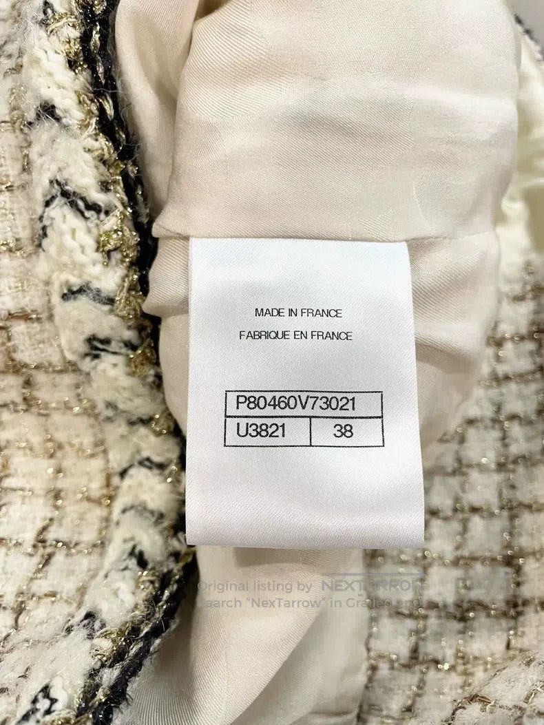 Chanel Chanel White gold silhouette vest Size XS / US 0-2 / IT 36-38 - 7 Thumbnail