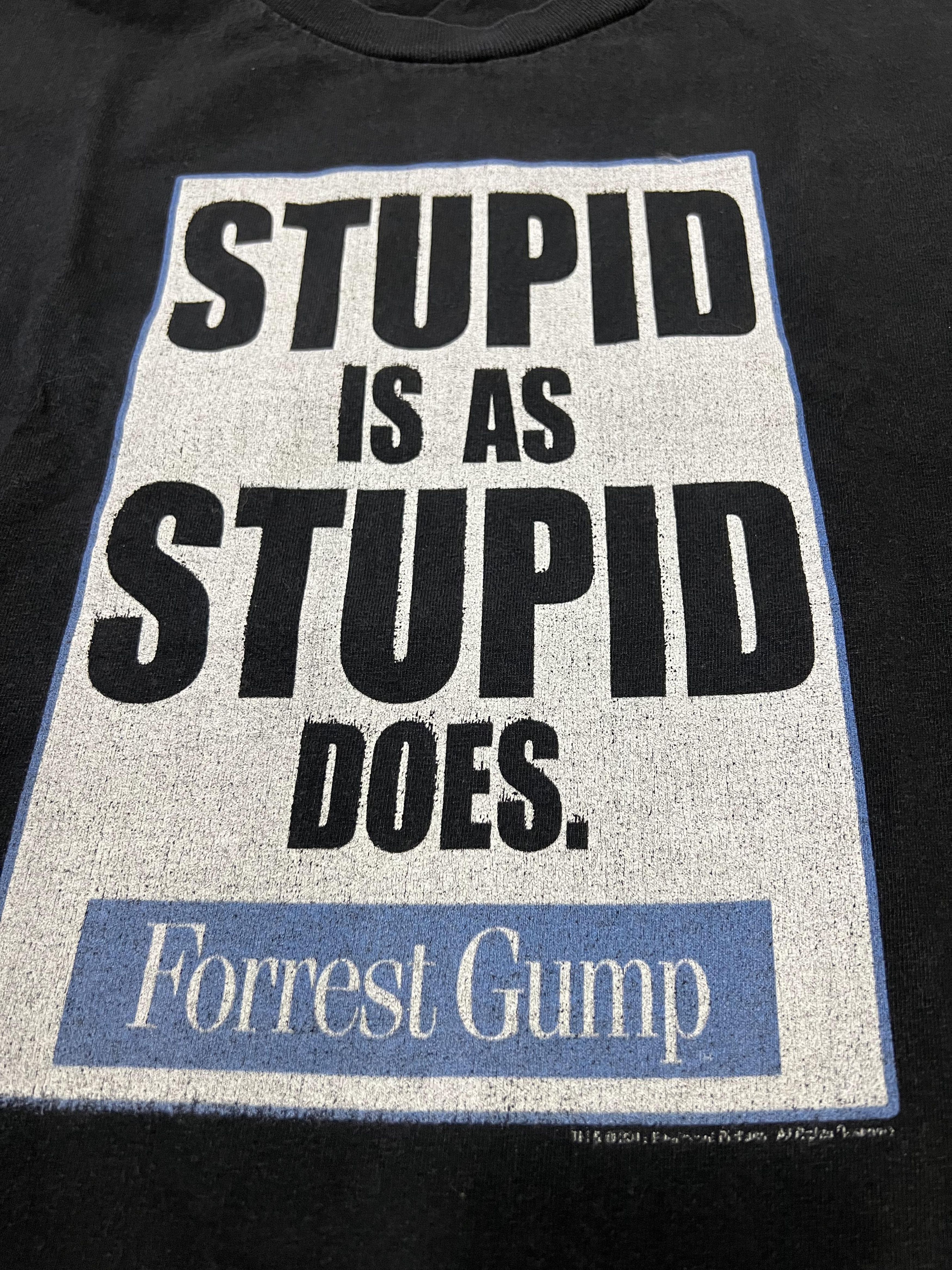 Other Forest Gump Stupid is as stupid does. Size US XL / EU 56 / 4 - 5 Thumbnail