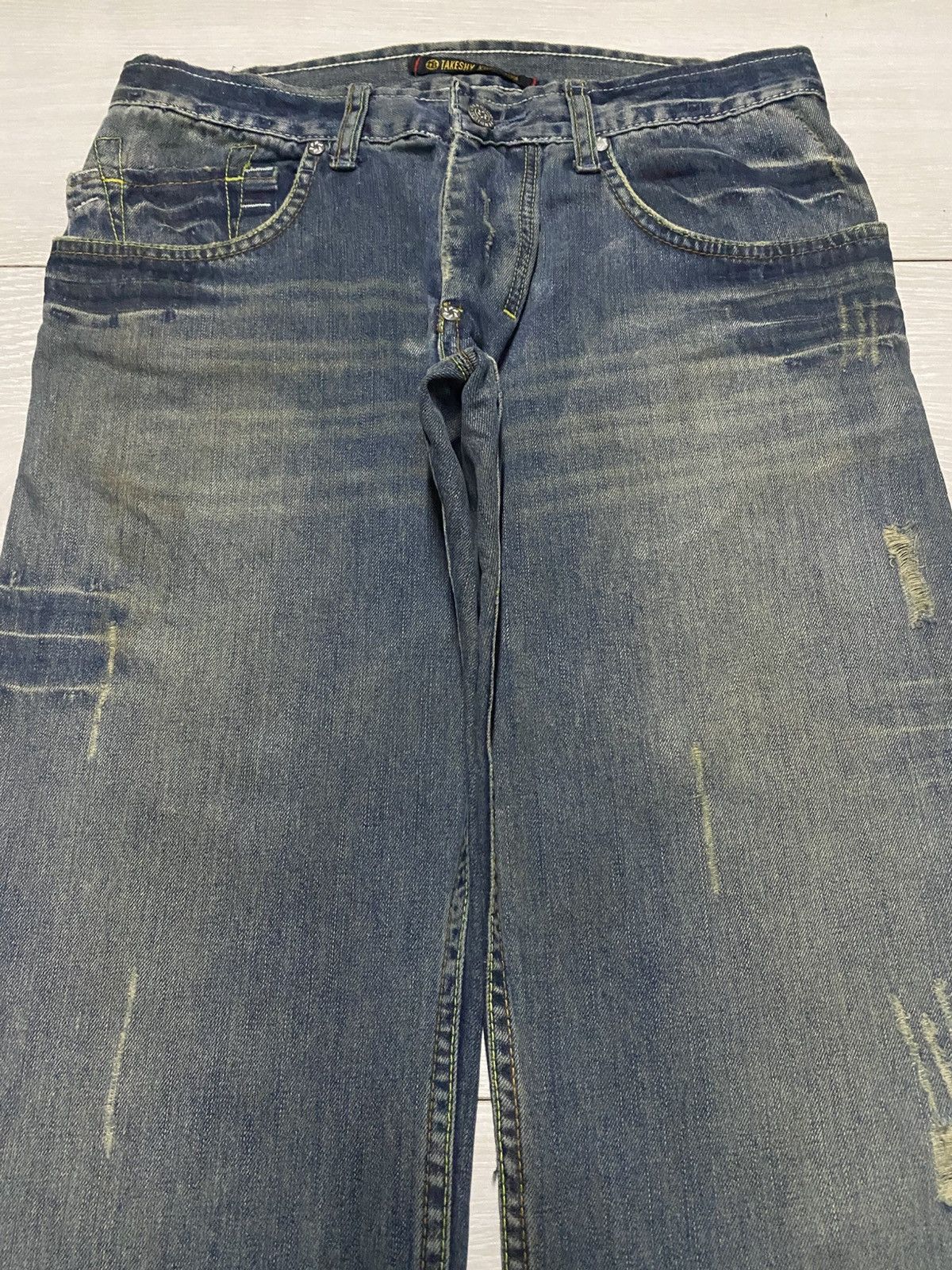 If Six Was Nine Takeshy Kurosawa State of the Art Denim Baggy Jeans Size US 30 / EU 46 - 3 Thumbnail