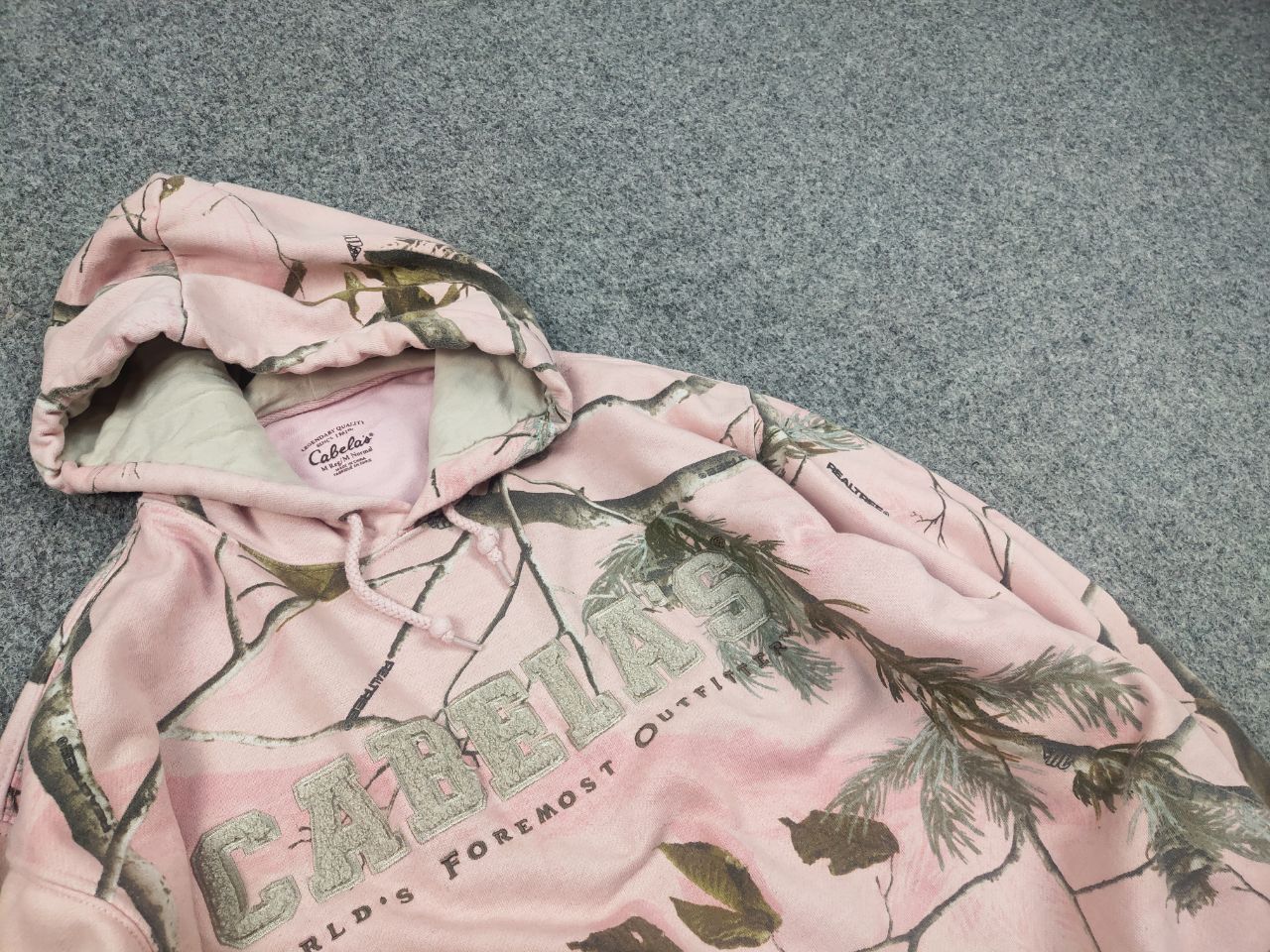 Realtree Cabela's Realtree Vintage Pink Oversized Hoodie Y2K Style Size US M / EU 48-50 / 2 - 4 Thumbnail