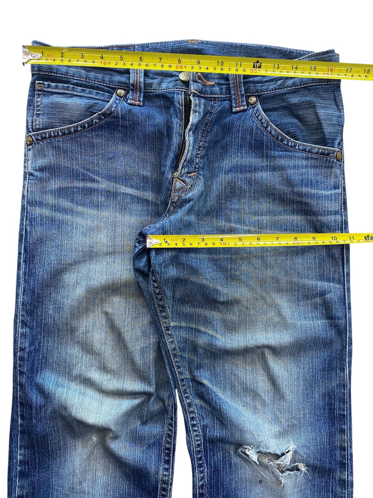 Edwin Edwin Blue Trip Whiskers Rippe Style Loose Jeans Size US 33 - 5 Thumbnail