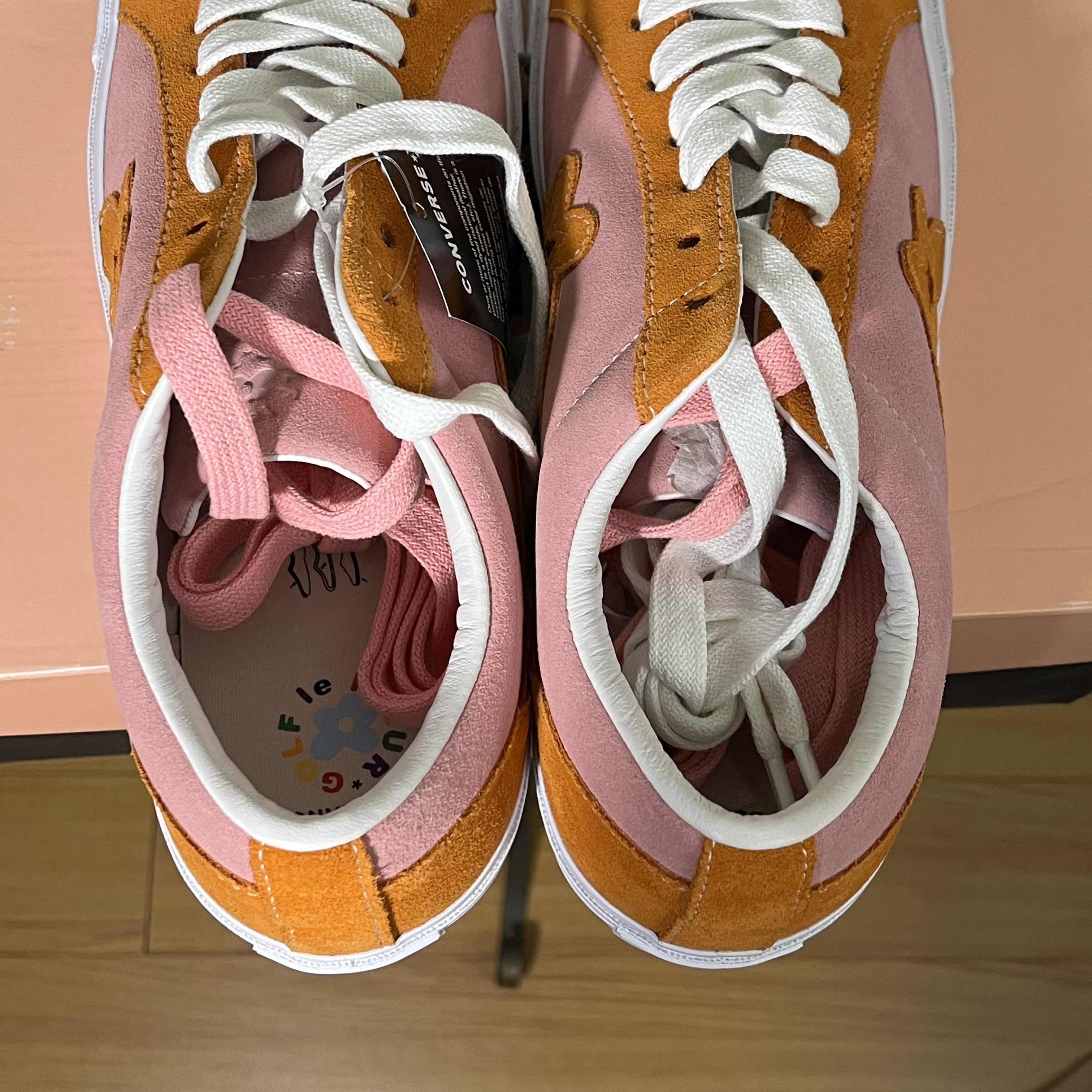 Converse × Golf le Fleur Golf Le Fleur Uno Pink/Orange Converse Size 10.5 New Size US 10.5 / EU 43-44 - 4 Thumbnail