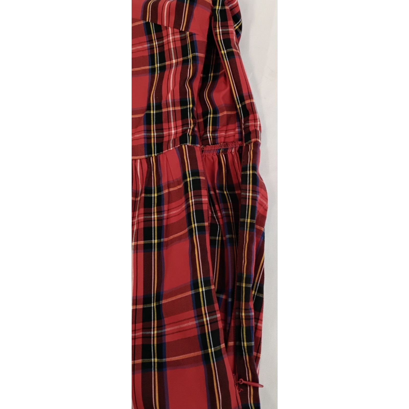 J.Crew J. Crew Midi Dress Women's 4 Red Tartan Plaid NWT Size S / US 4 / IT 40 - 9 Thumbnail