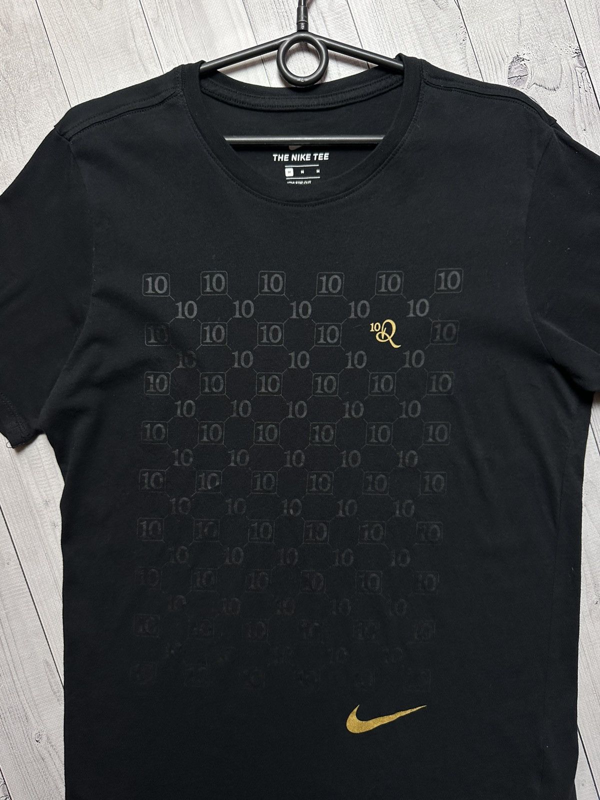Vintage Vintage Nike Ronaldinho 10 R10 logo monogram rare tee Size US M / EU 48-50 / 2 - 3 Thumbnail
