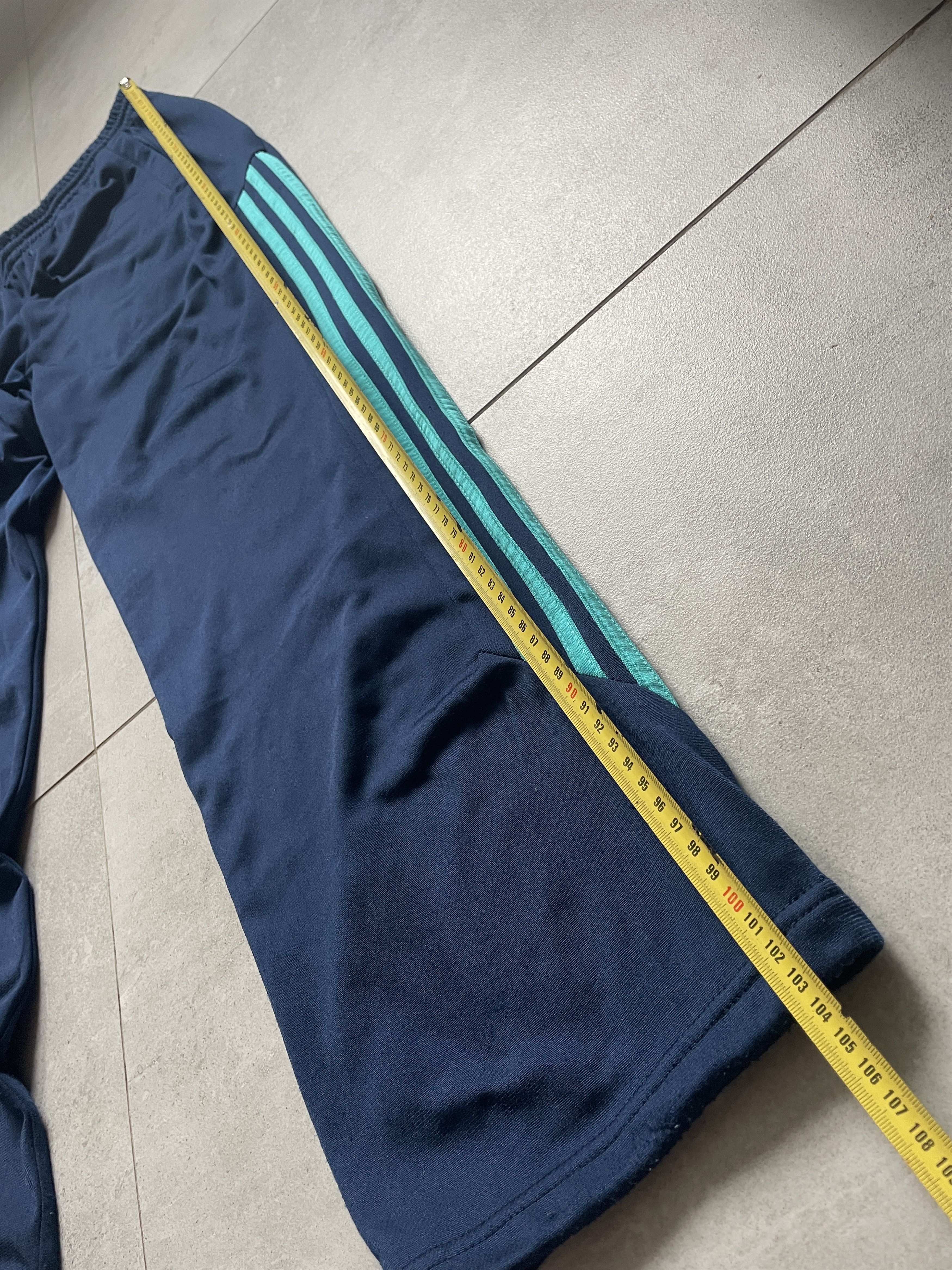 Adidas Y2K ADIDAS NAVY TEAL BLOKECORE TRACKSUIT Size US XL / EU 56 / 4 - 7 Thumbnail