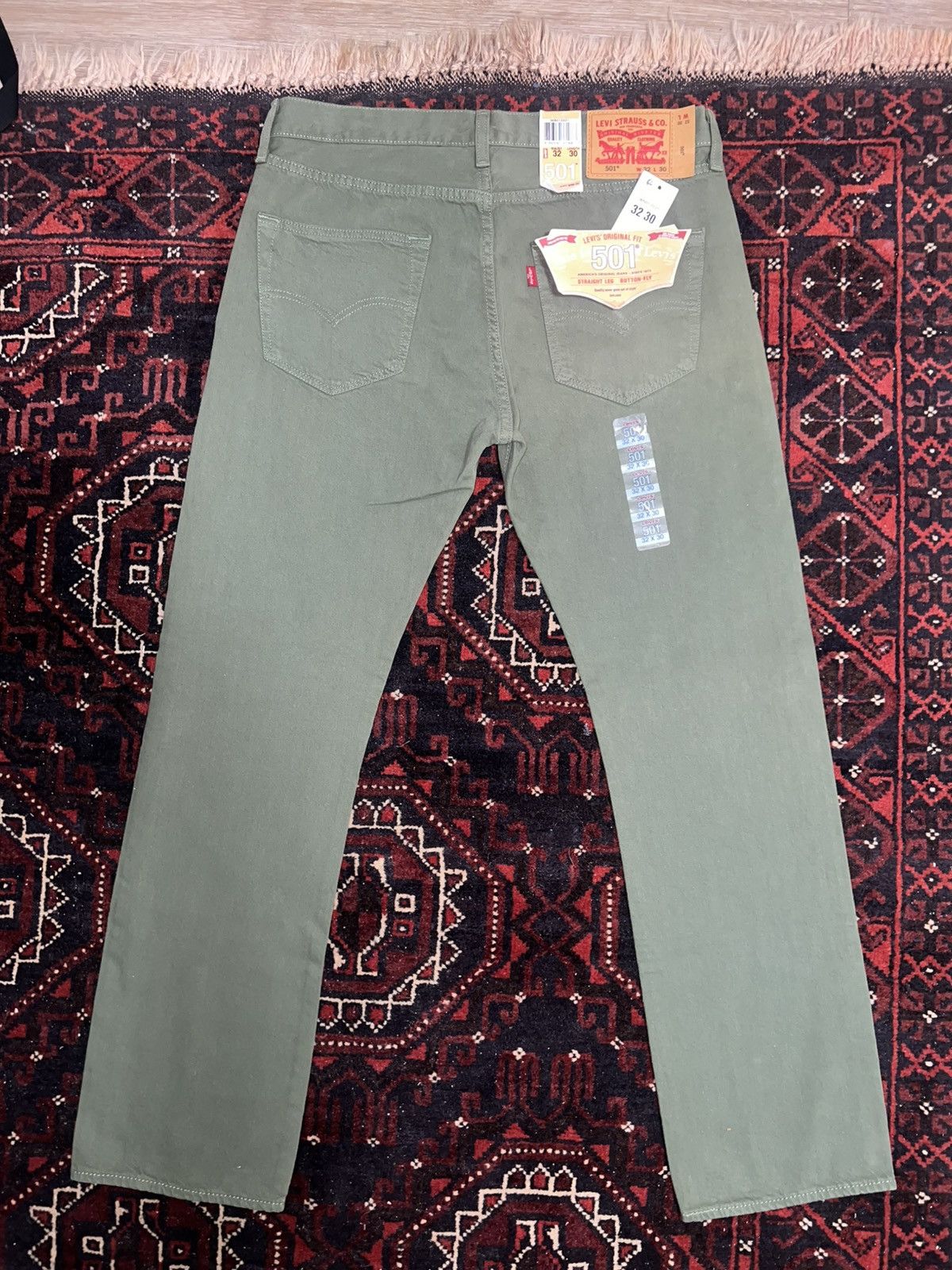 Levi's × Vintage Levi’s 501 Denim Jeans 32x30 Size US 32 / EU 48 - 2 Thumbnail