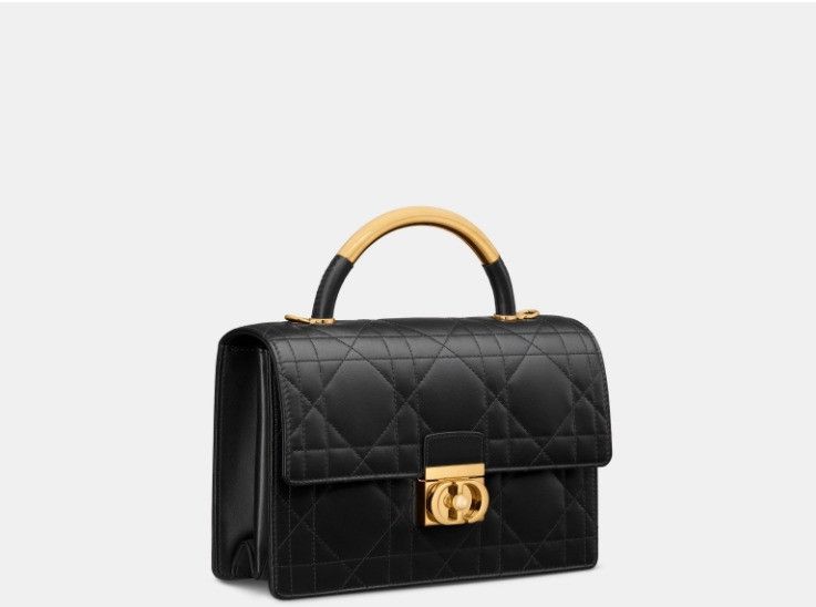Dior o1w1db10425 M4402U Size: OS / Medium Ange Bag in Black Size ONE SIZE - 1 Thumbnail