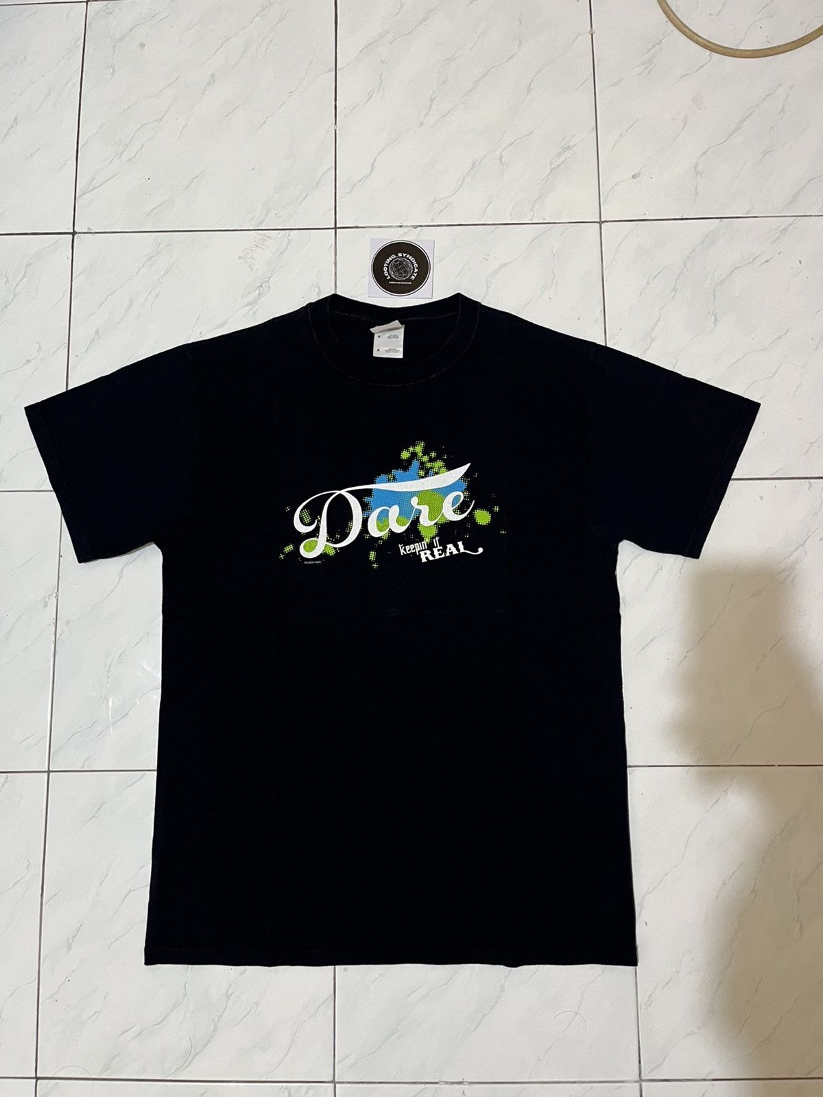 D.A.R.E 🔥Vintage Dare Sheriff Stone County Keepin It Real Tee Size US M / EU 48-50 / 2 - 1 Thumbnail