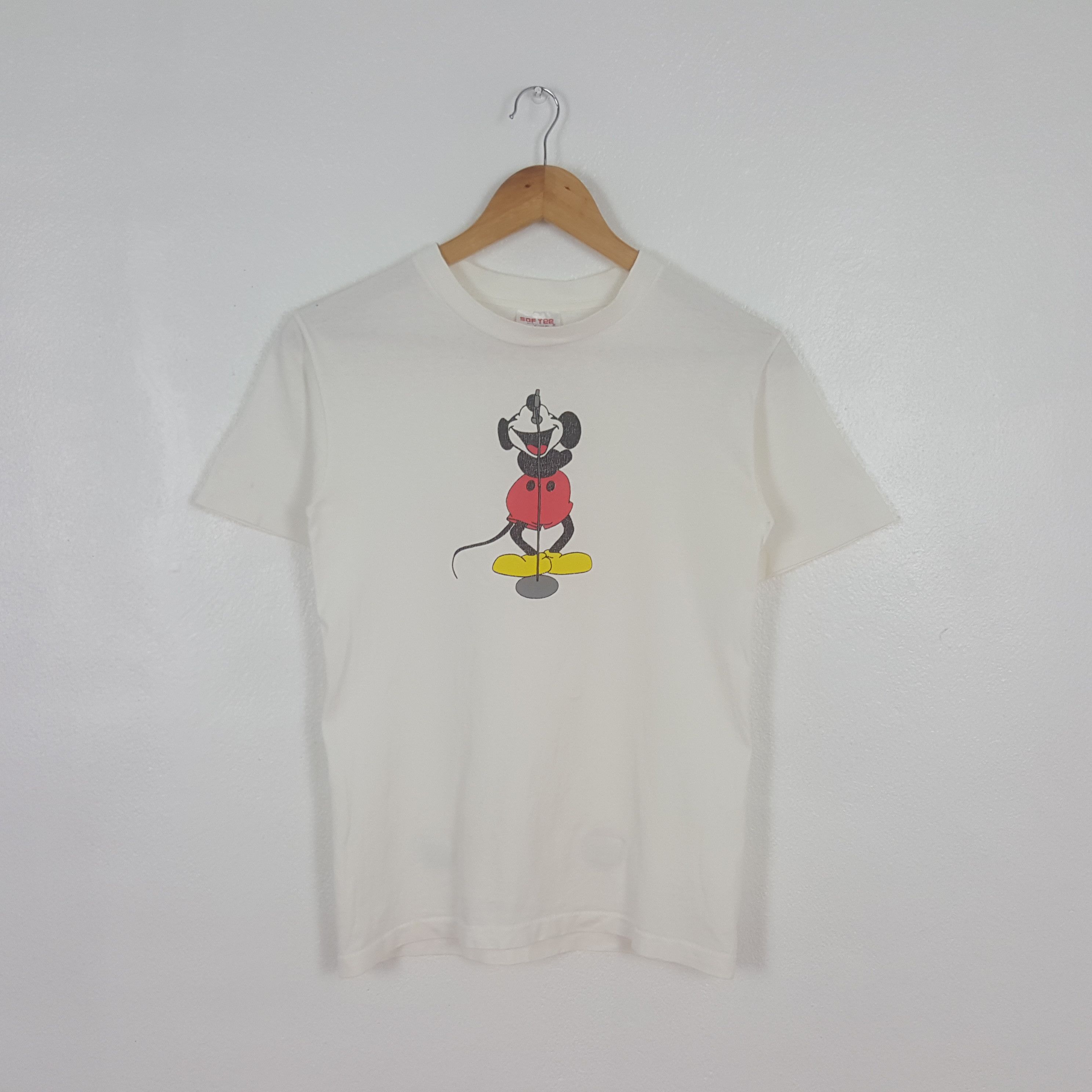 Vintage Vintage Mickey Mouse American Cartoon Tshirt C319N53 Size US XS / EU 42 / 0 - 1 Thumbnail