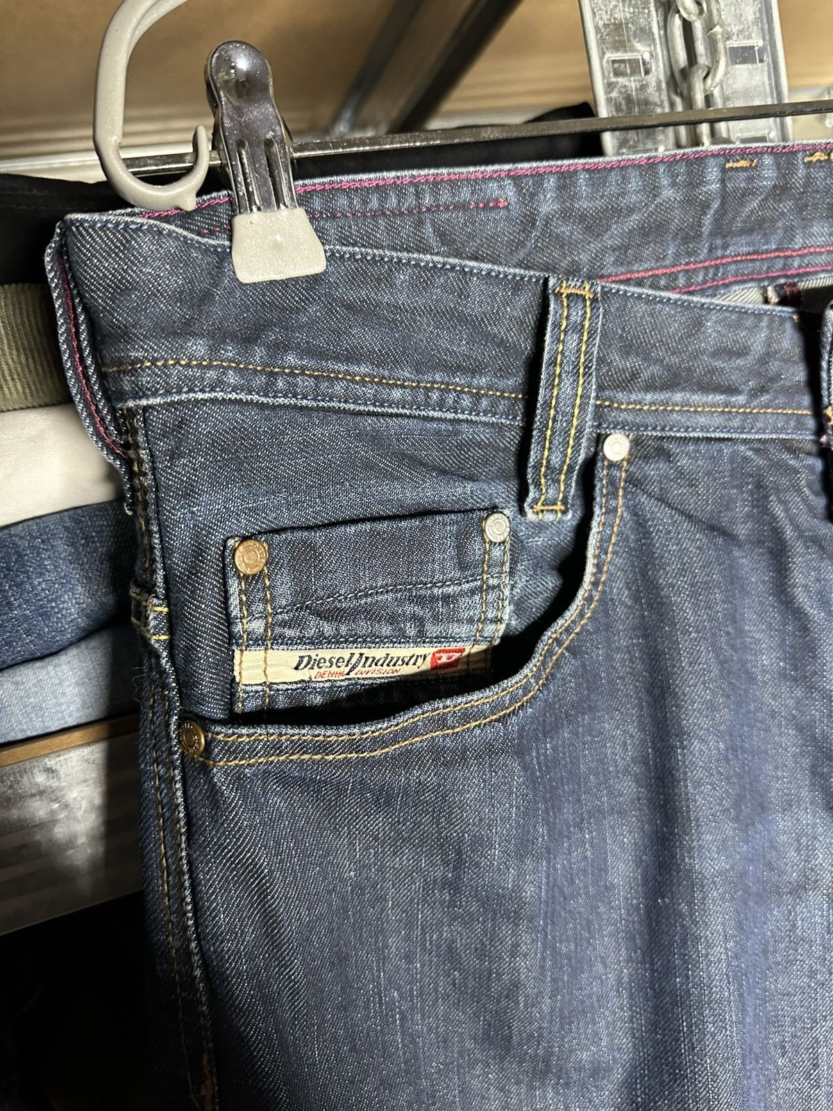 Diesel Diesel Kajo 32 x 32 Denim Jeans Y2K Rarest Punk Pants Size US 32 / EU 48 - 3 Thumbnail