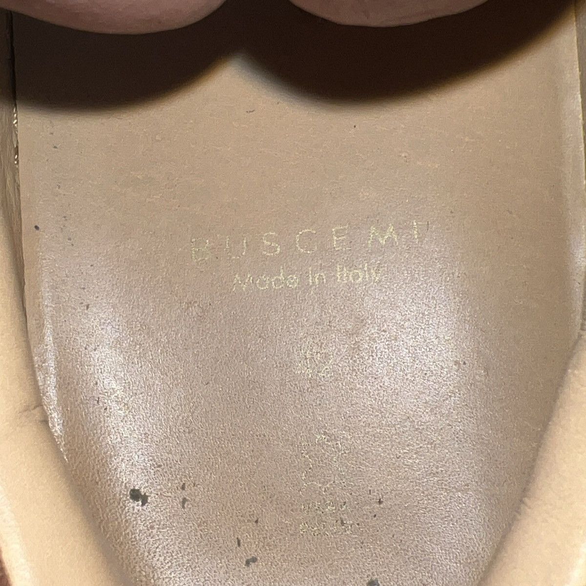 Barneys New York Buscemi Brown Suede Gold Buckle Low Size US 9 / EU 42 - 8 Thumbnail