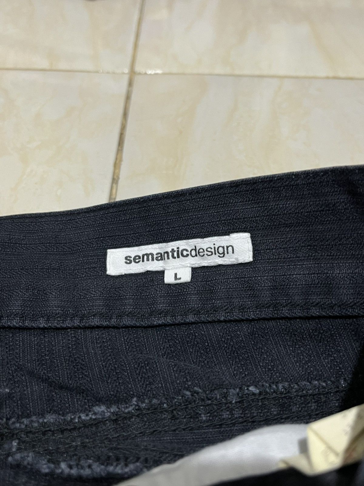 Japanese Brand Semanticdesign black washed Flare Pant Size US 32 / EU 48 - 4 Thumbnail
